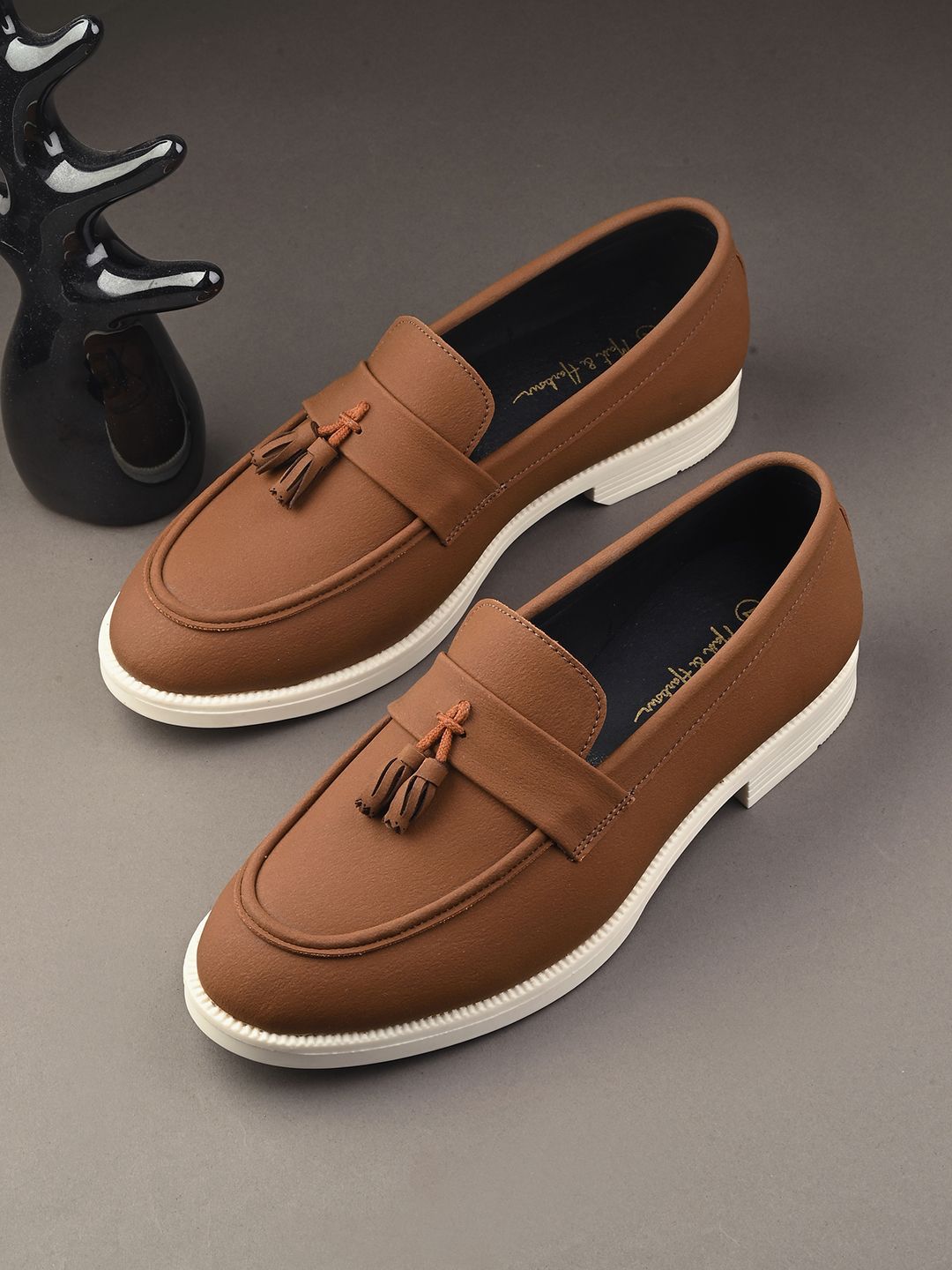 Mast & Harbour Men Lightweight Suede Loafers