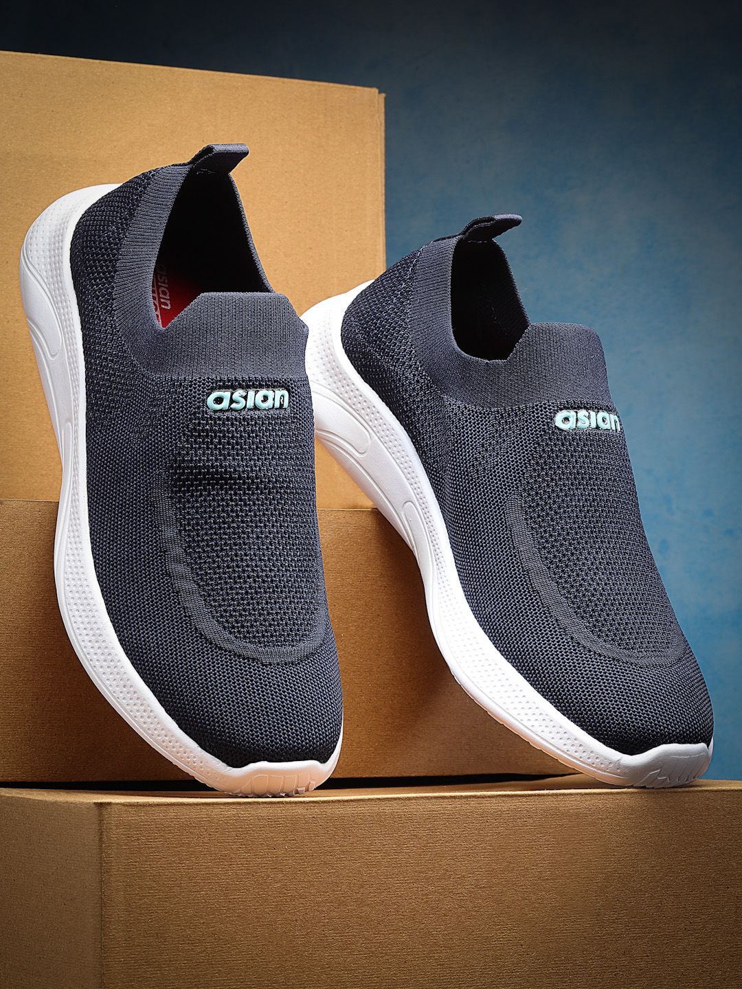 ASIAN STORM-13  Men Mesh Running Non-Marking Shoes