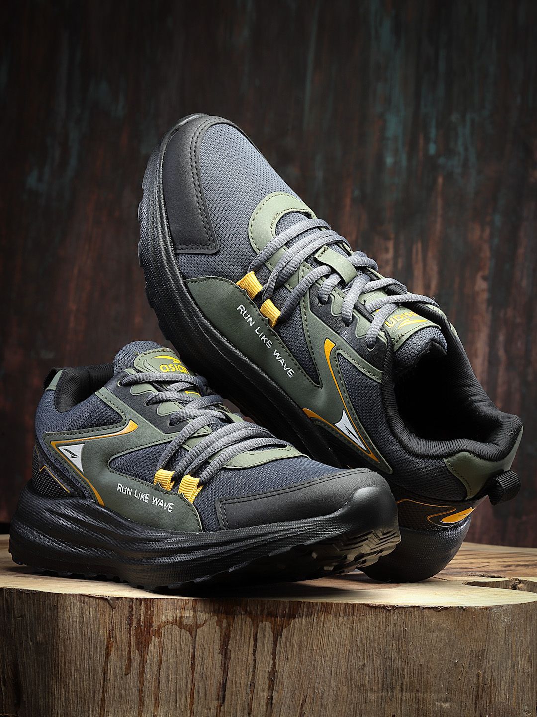 ASIAN Men Mesh Running Non-Marking Shoes