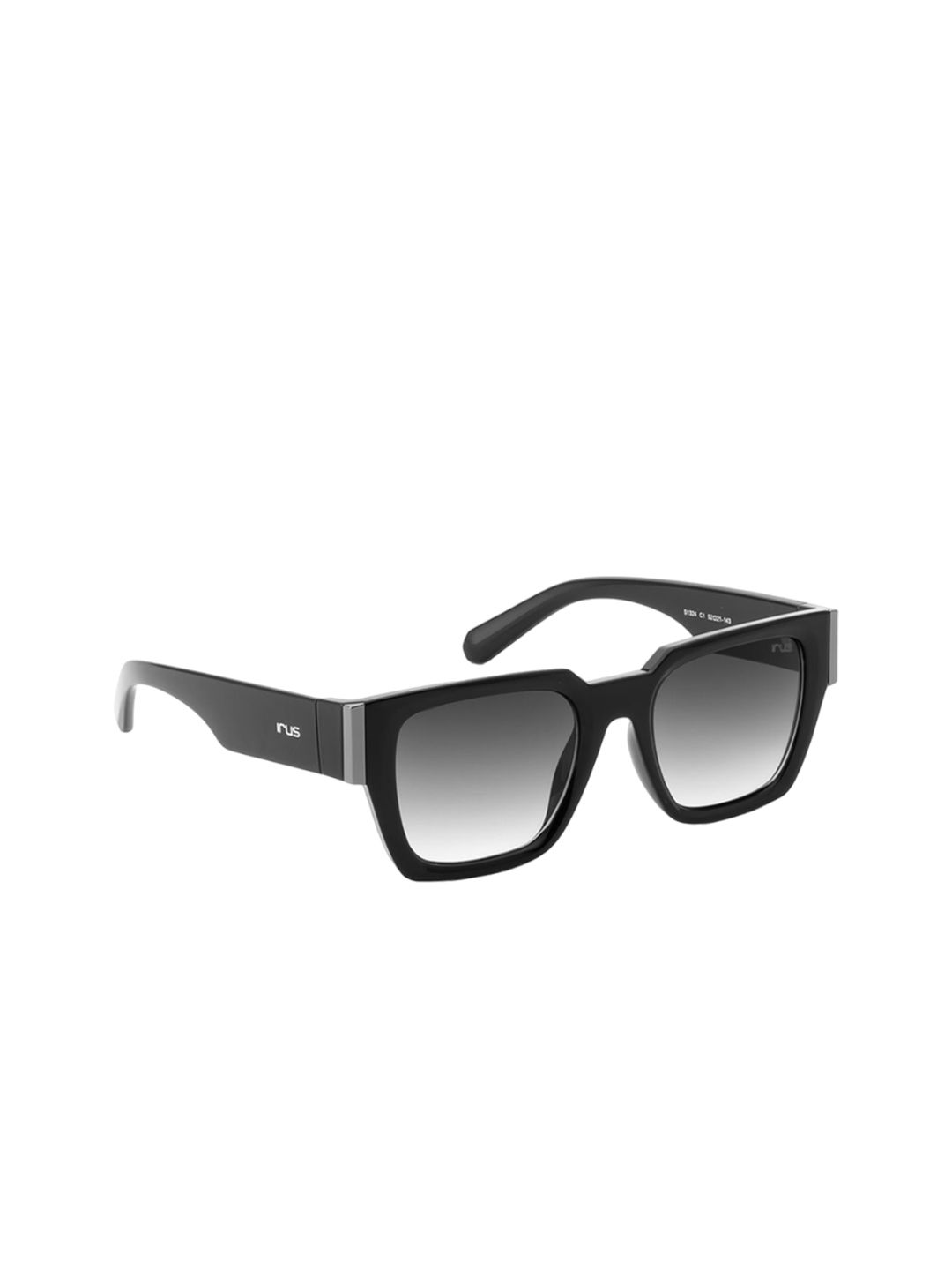 IRUS by IDEE Men Square Sunglasses with UV Protected Lens IRS1324C1SG