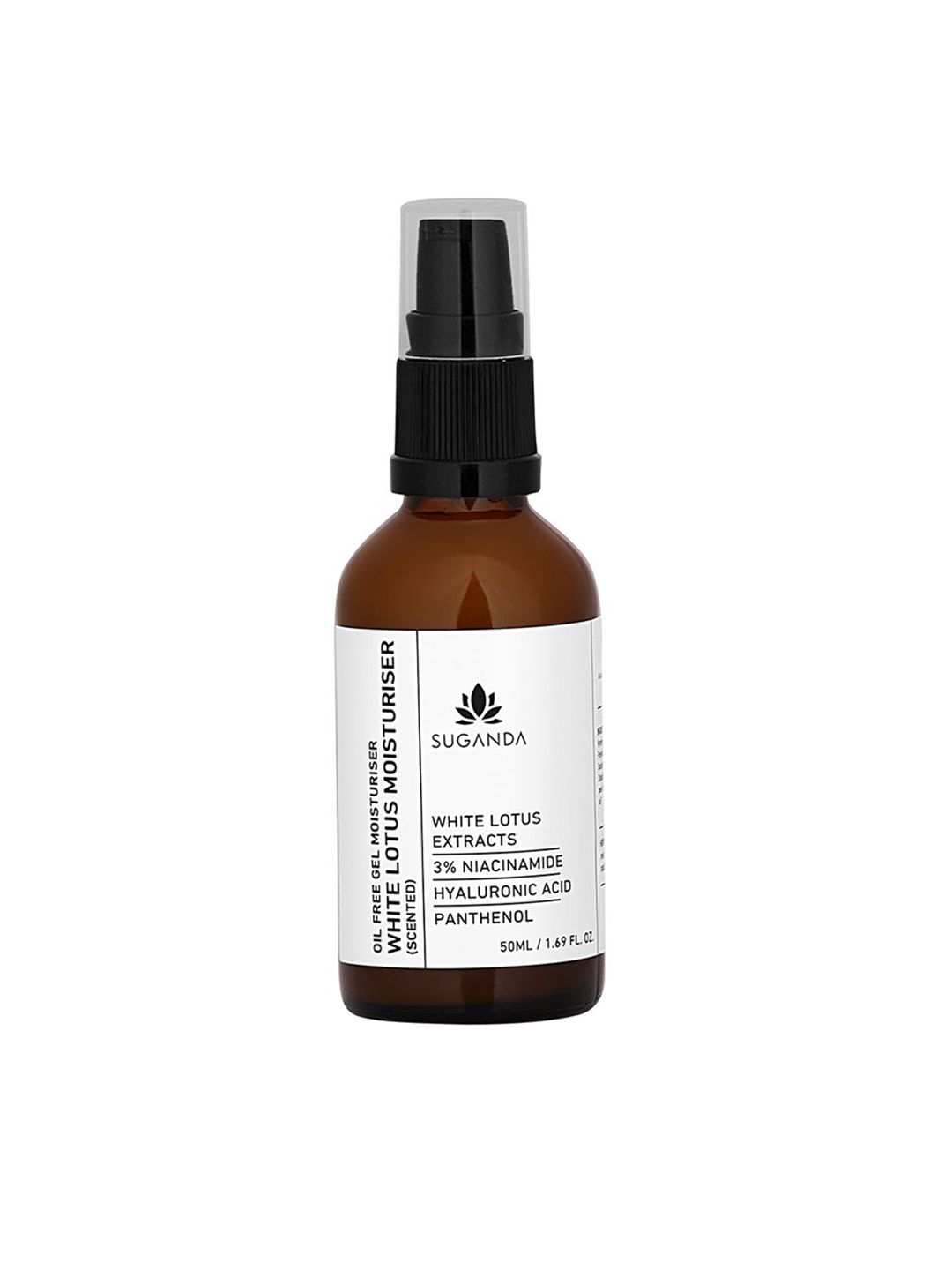 SUGANDA SKINCARE Scented White Lotus 3% Niacinamide Gel Moisturiser - 50ml