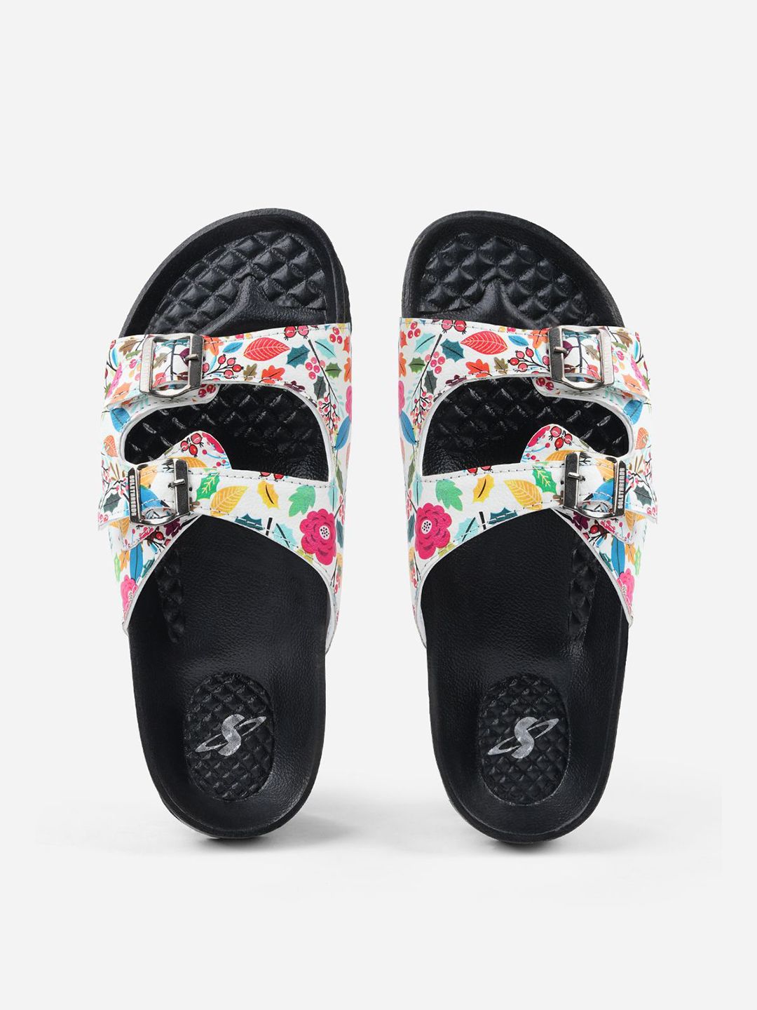 Solethreads Women Printed Sliders