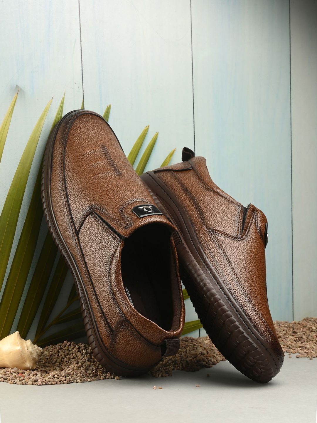 Tan Slip On Sneakers - Buy Tan Slip On Sneakers online in India