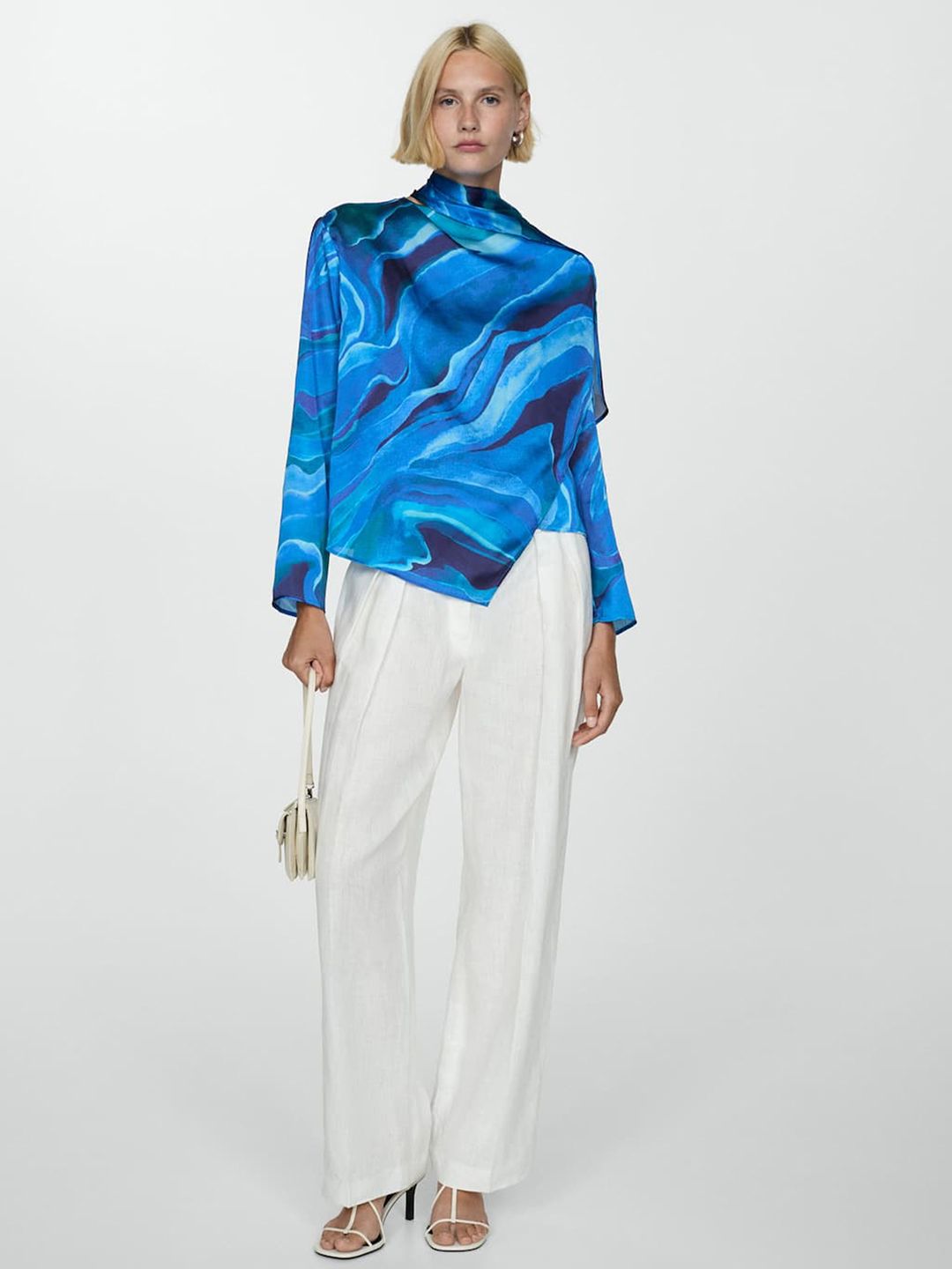 Abstract Printed Top