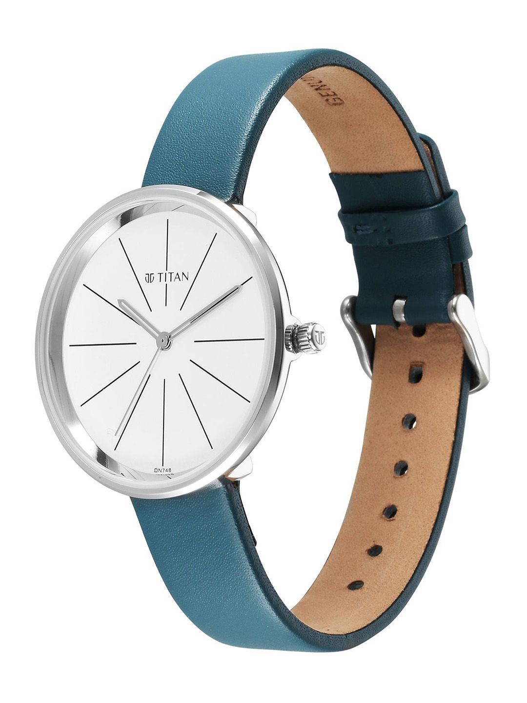 Stackables Quartz Analog With White Dial Watch For - 2718sl01f