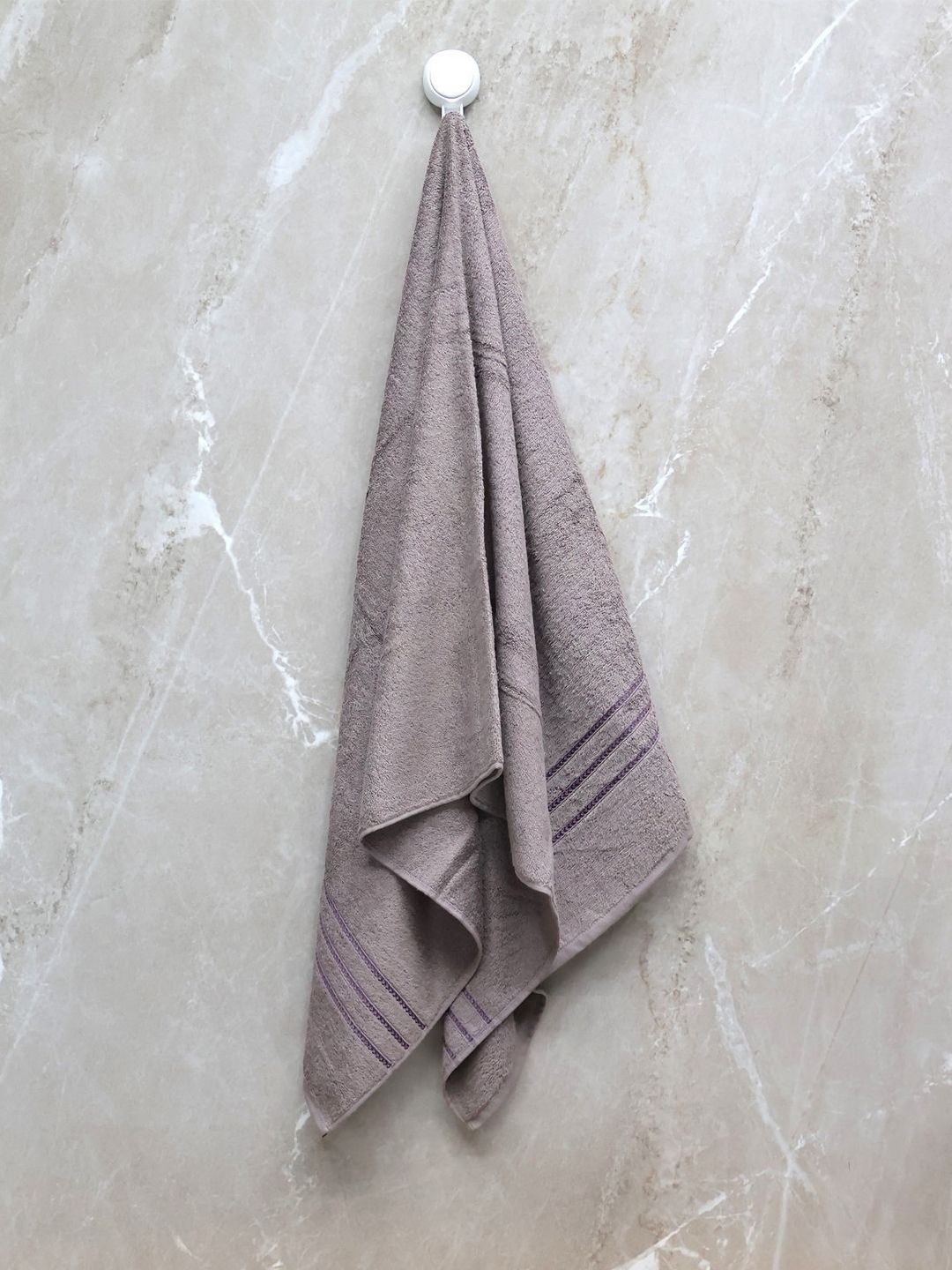 BOMBAY DYEING Charcoal 4 Piece Cotton 400 GSM Towel Set