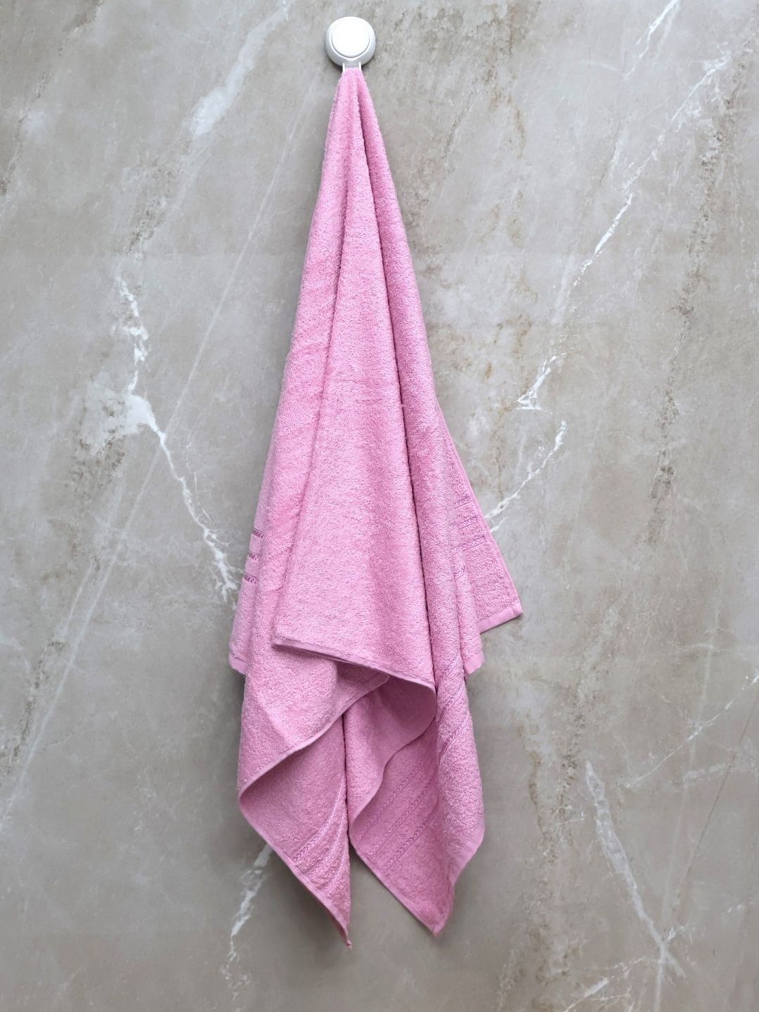 BOMBAY DYEING Pink 4 Piece Cotton 400 GSM Towel Set
