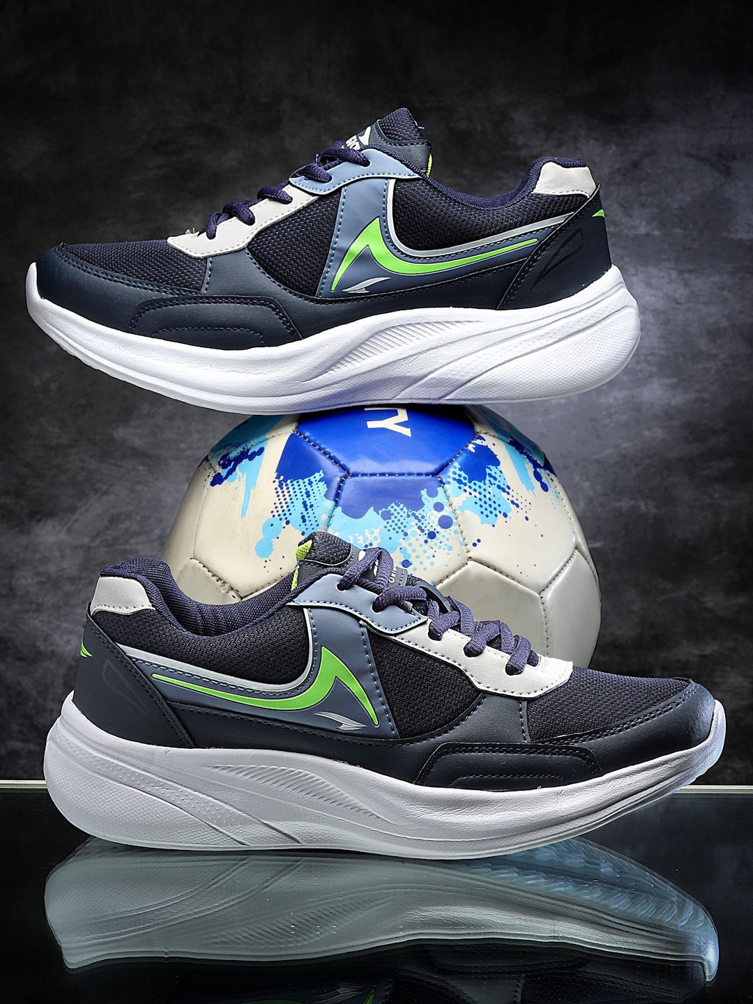 ASIAN Men Woven Design Lace-Ups Sneakers