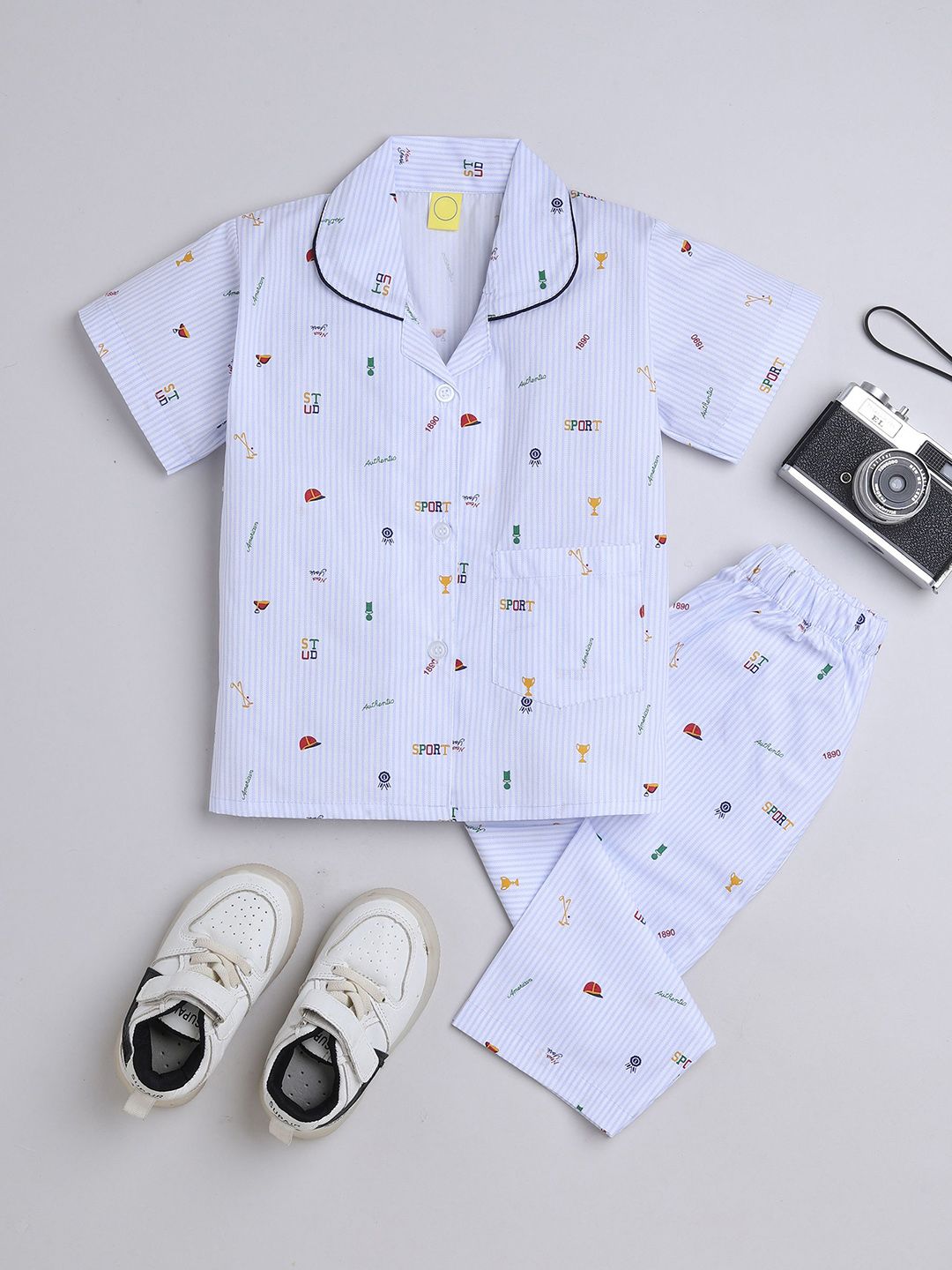 The Magic Wand Boys Printed Night suit