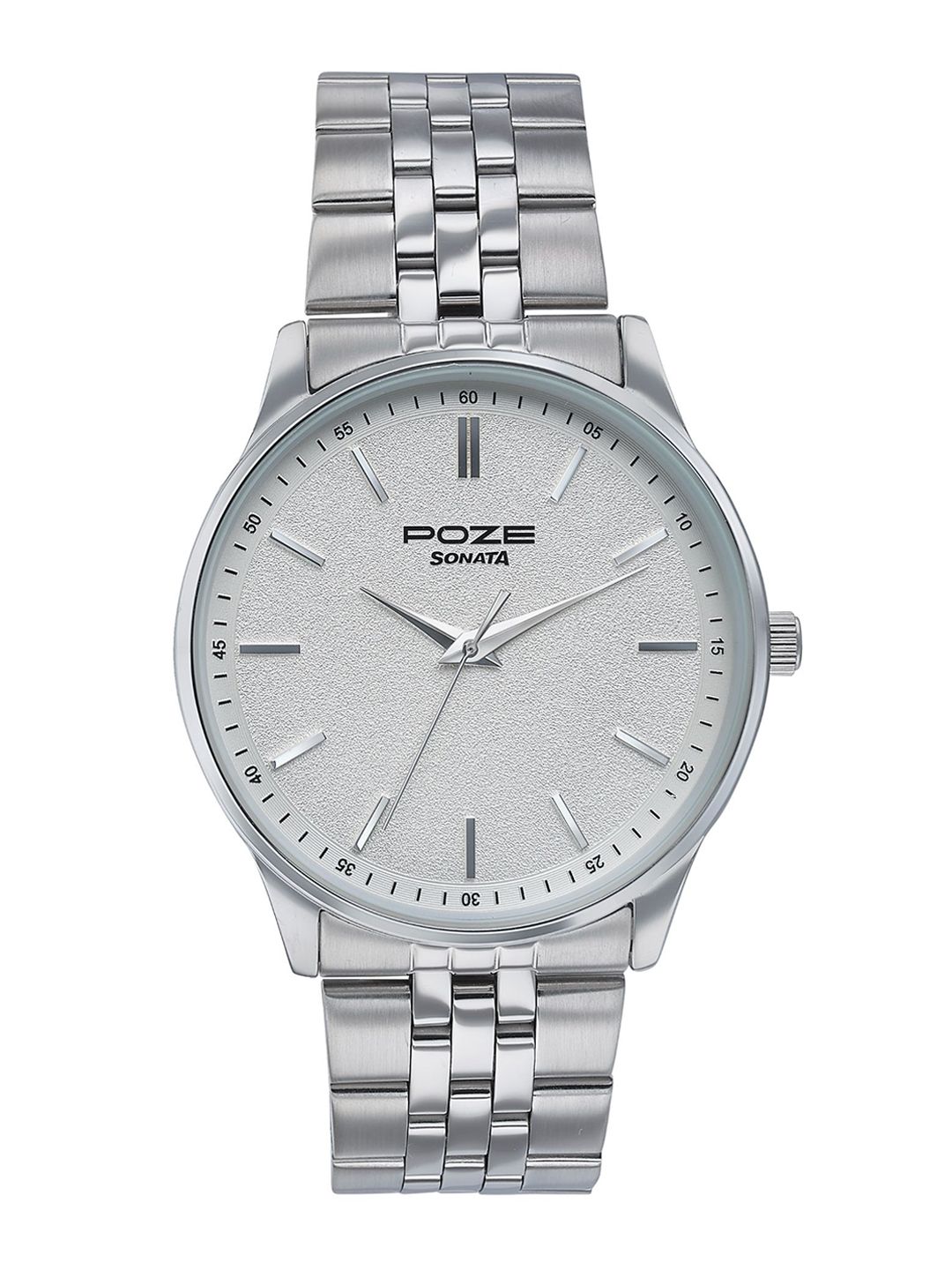 Sonata Men Dial & Bracelet Style Straps Analogue Watch SP70048SM01W Sonata Men Dial & Bracelet Style Straps Analogue Watch SP70048SM01W