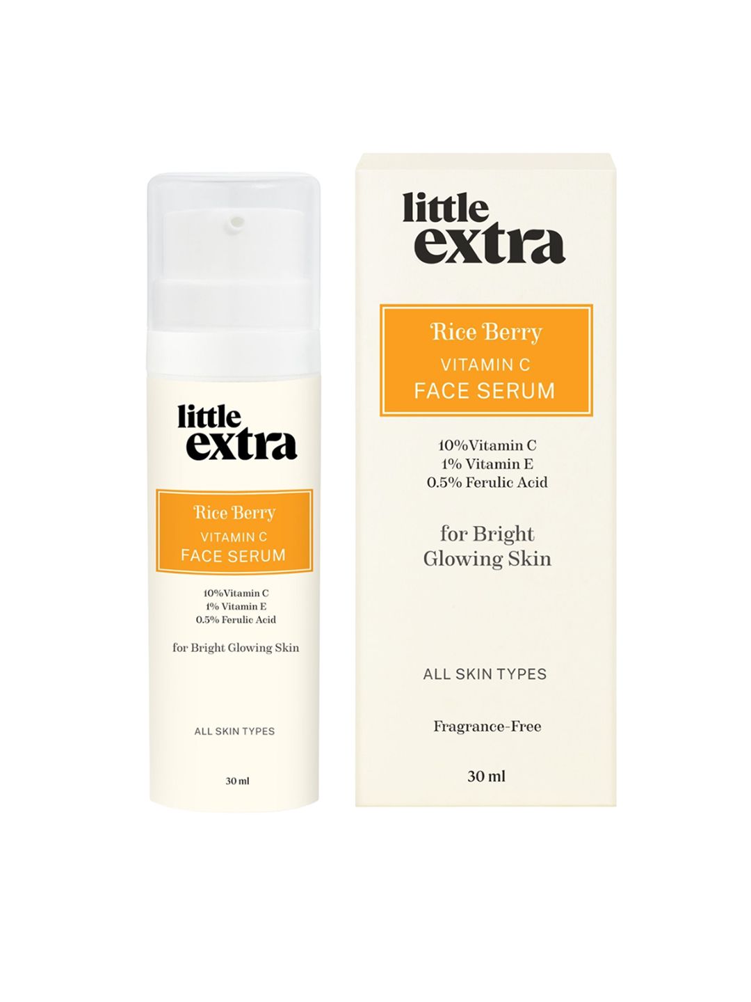 Little Extra Rice Berry 10% Vitamin C Serum For Glowing Bright Skin -30ml