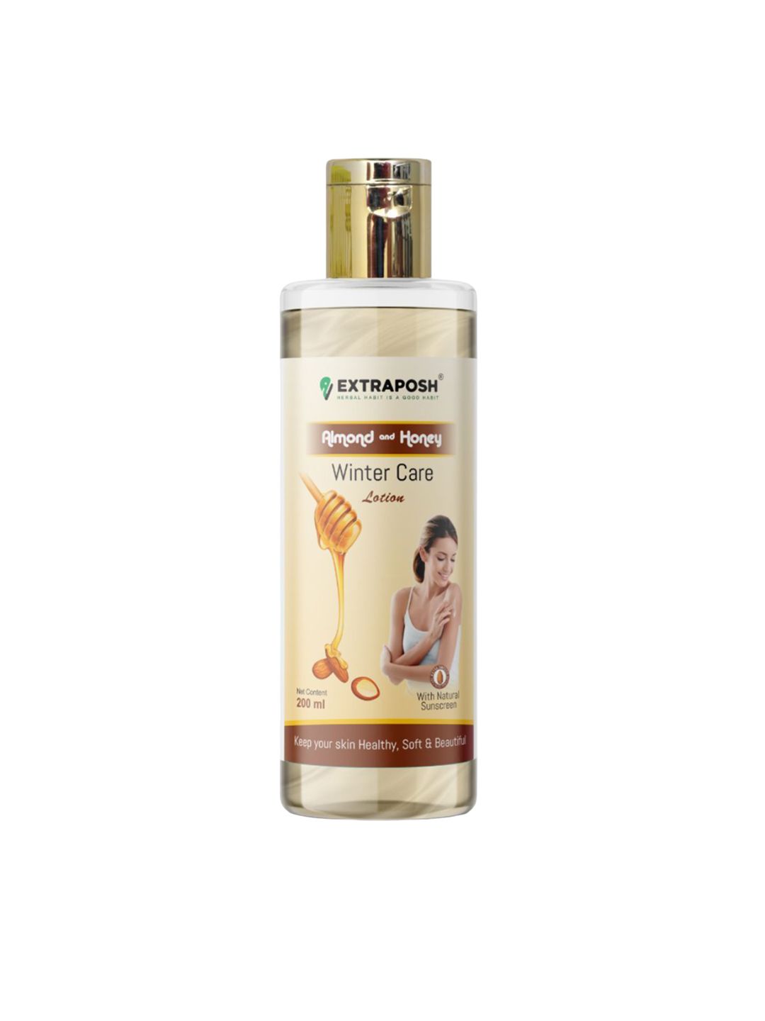 Extraposh Winter Care Body Lotion With Almond & Honey - 200 ml