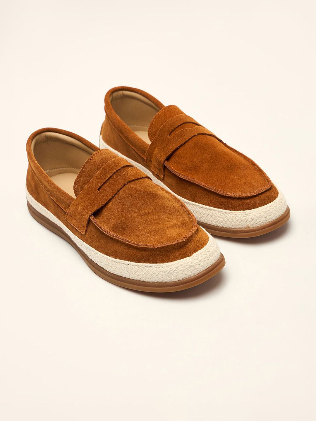 THE BEAR HOUSE Men Suede Loafers