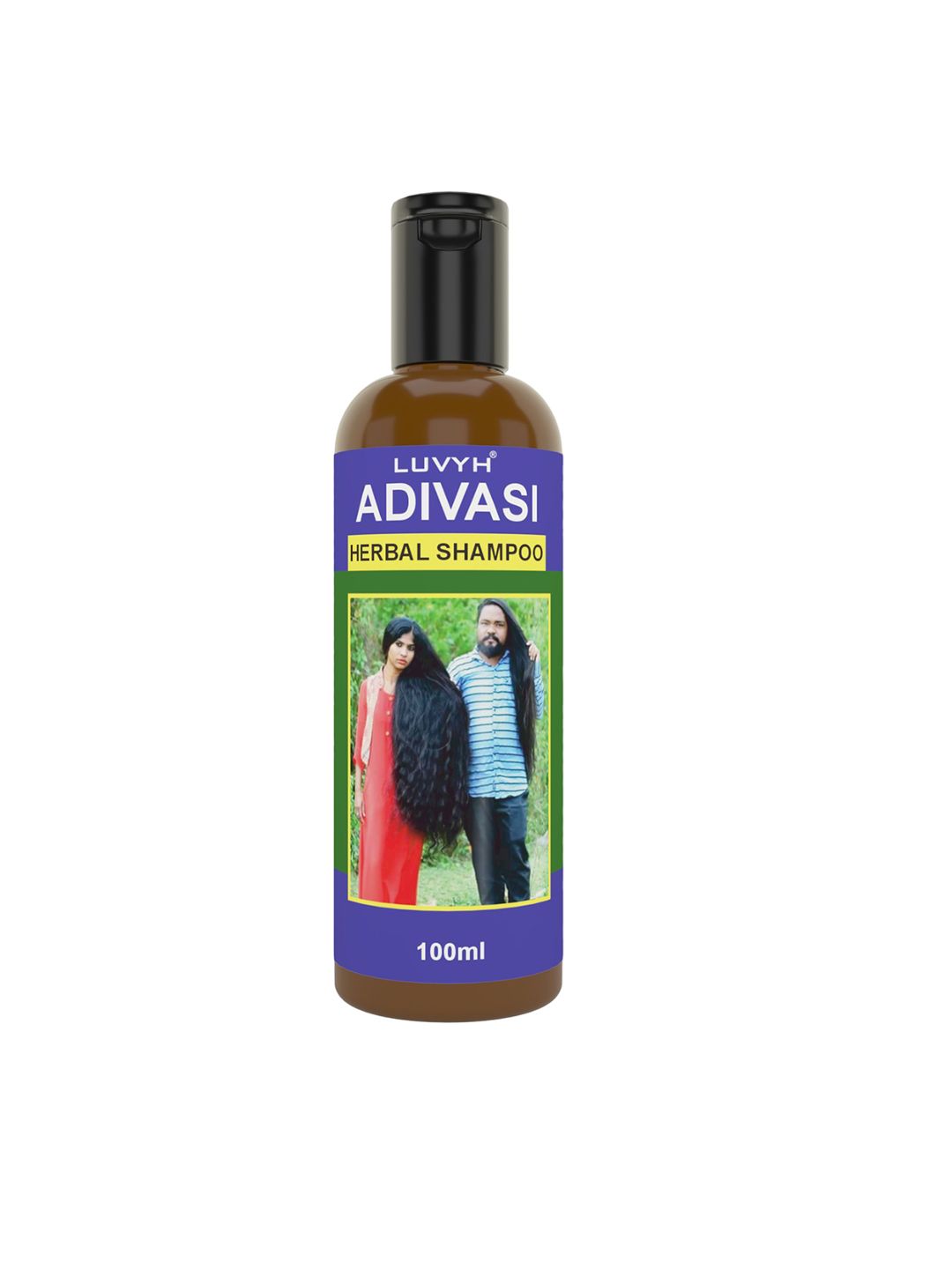LUVYH Adivasi Herbal Shampoo - 100ml
