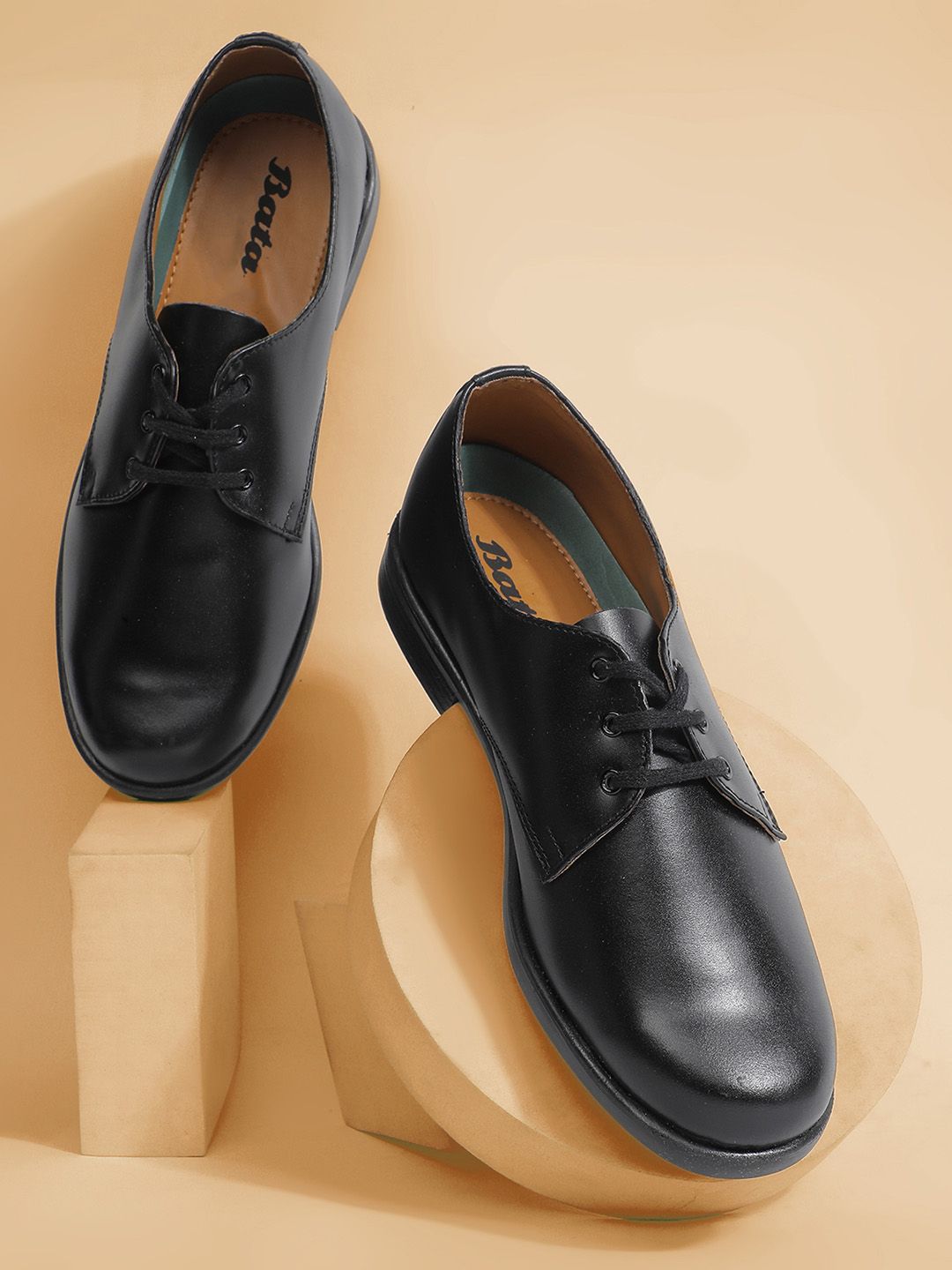 Bata Men Leather Formal Derbys
