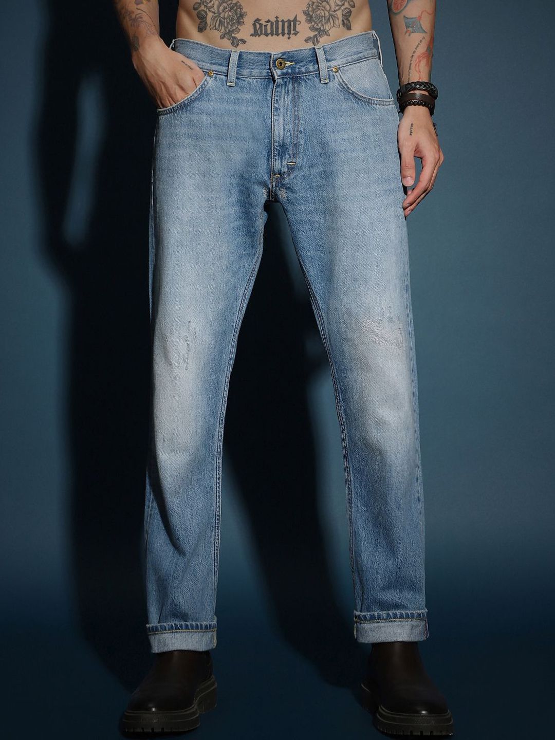 Archive Lee Flared Fade Denim Hedi boy Lee Men