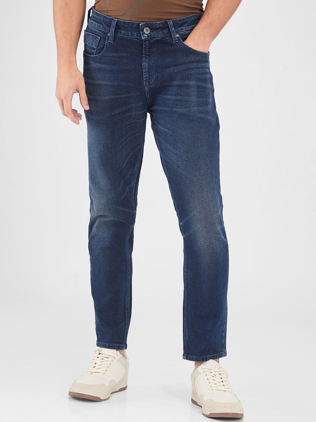 SPYKAR Men Slim Fit Light Fade Stretchable Jeans