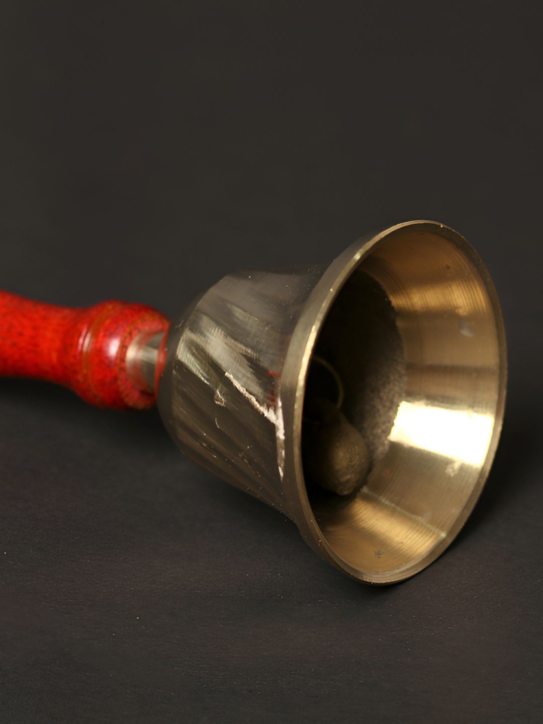 Exotic India Brass Easy to Clean Navratri Pooja Bell