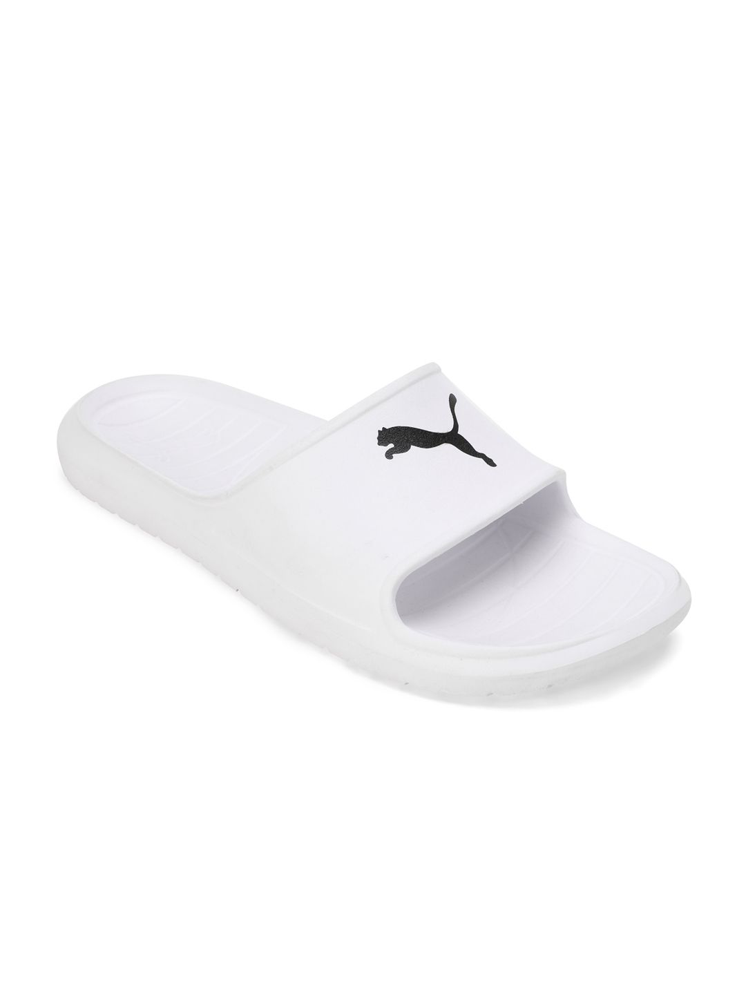 Puma Unisex Divecat v2 Lite Cat Res Brand Logo Printed Sliders