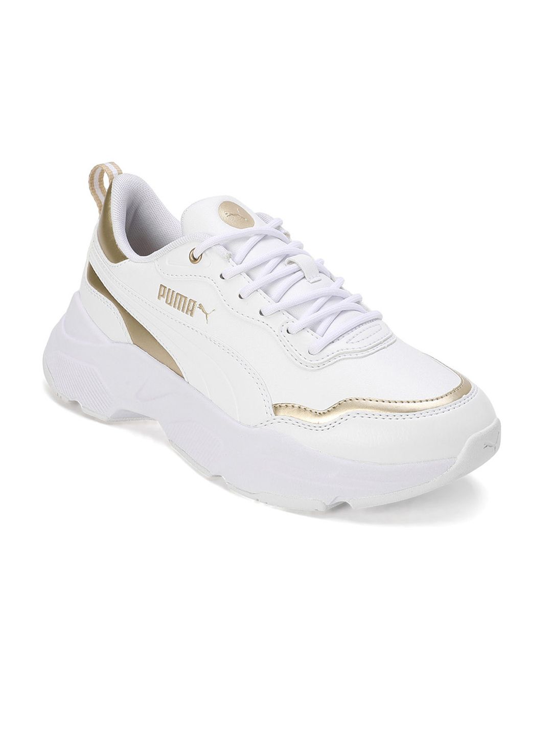 Puma Women Cassia Rose Metallic Dream Colourblocked Sneakers