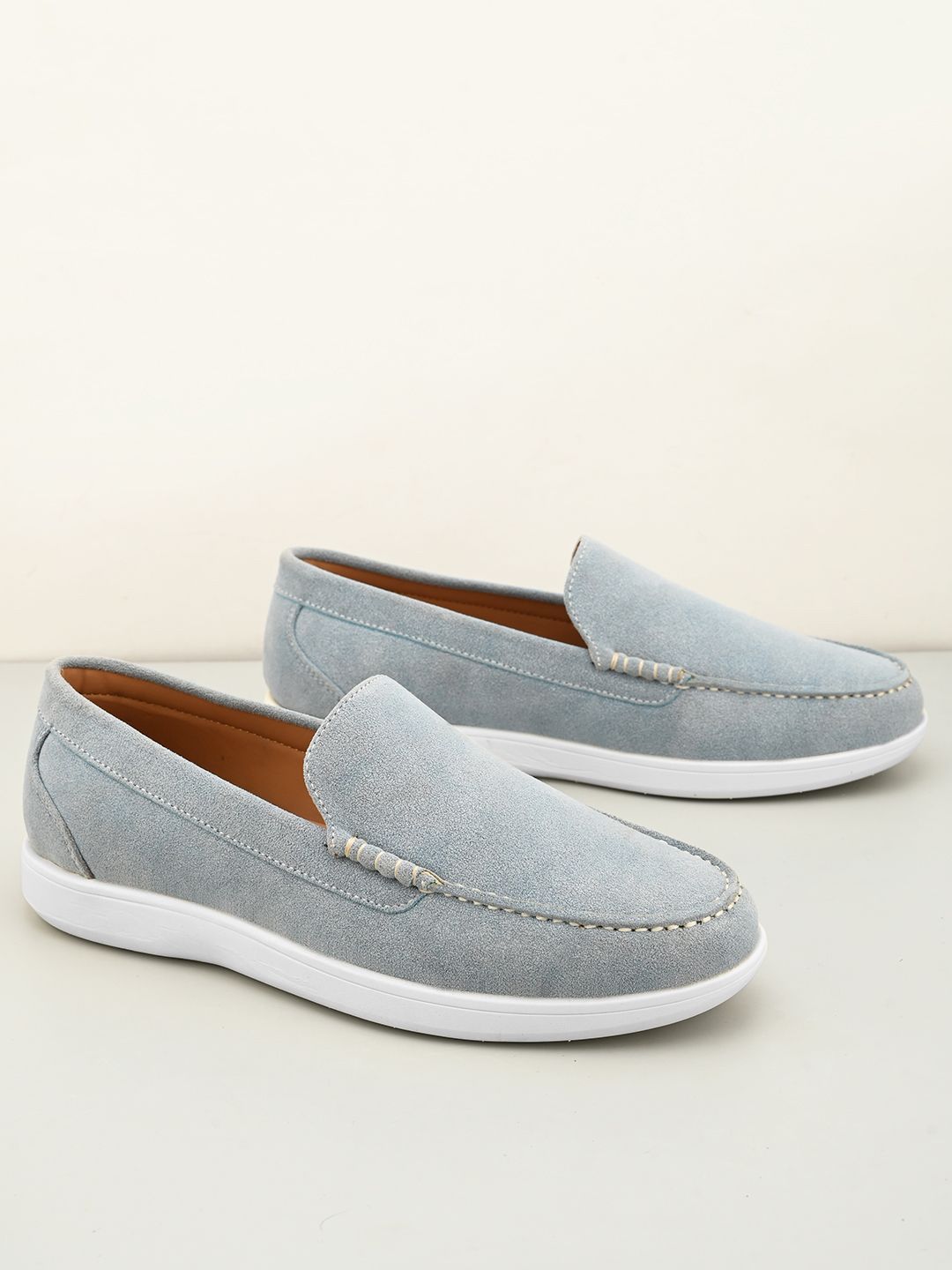 Mast & Harbour Men Suede Slip-On Sneakers