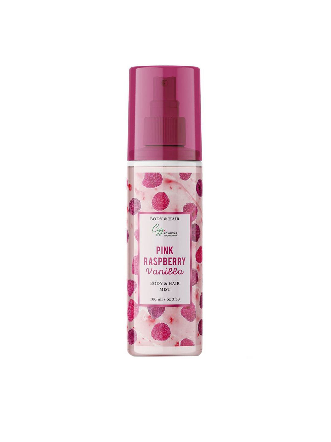 CGG Cosmetics Pink Raspberry Vanilla Body & Hair Mist - 100 ml