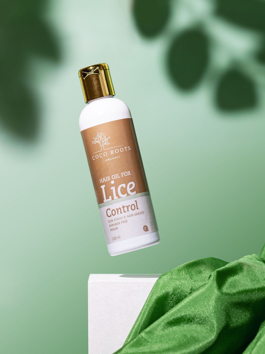 Coco Roots Organic Lice Control Hair Oil With Neem Oil -100 ml