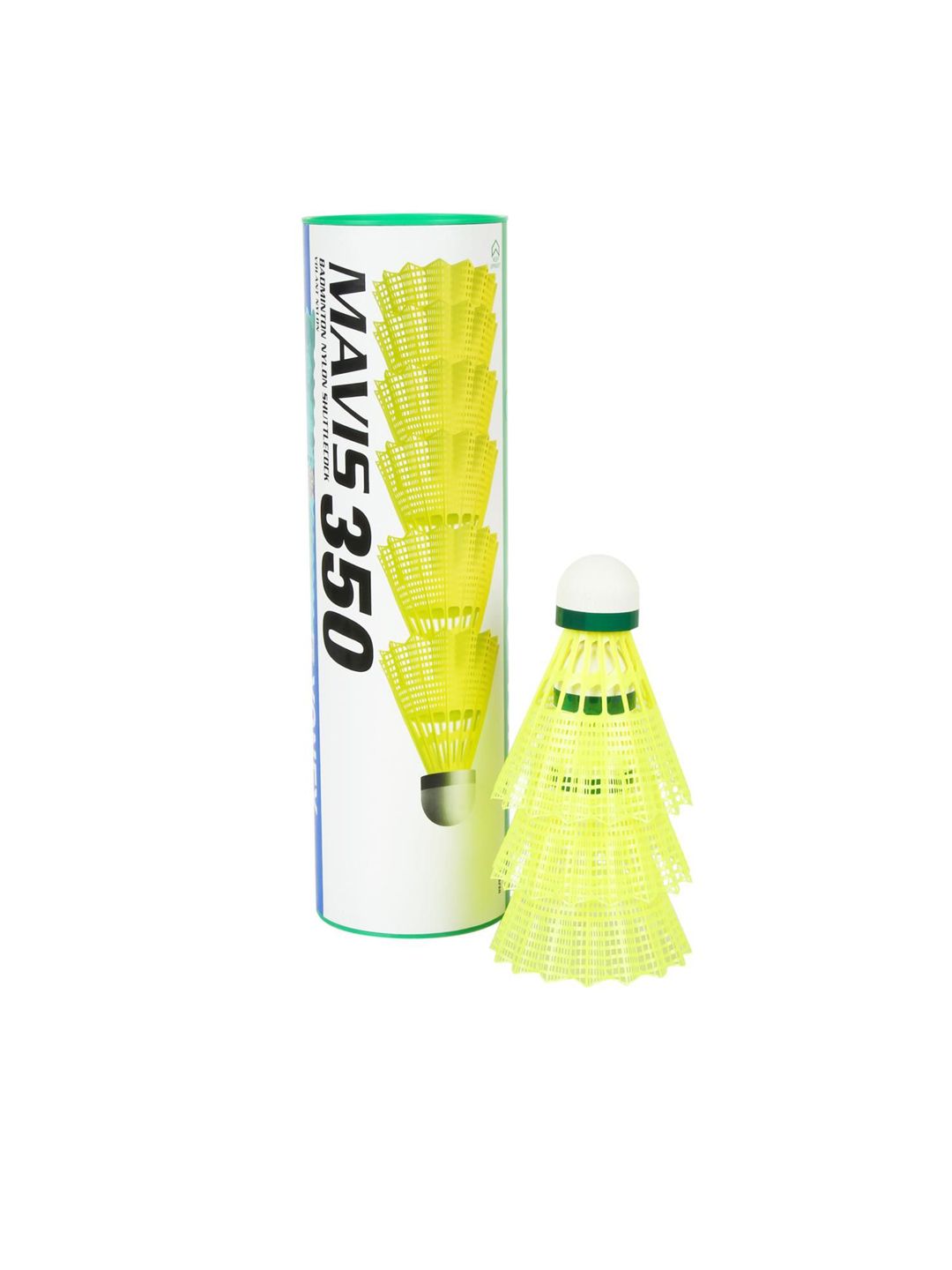 YONEX YONEX Pack Of 6 Green & Yellow MAVIS 350 Badminton Shuttlecocks