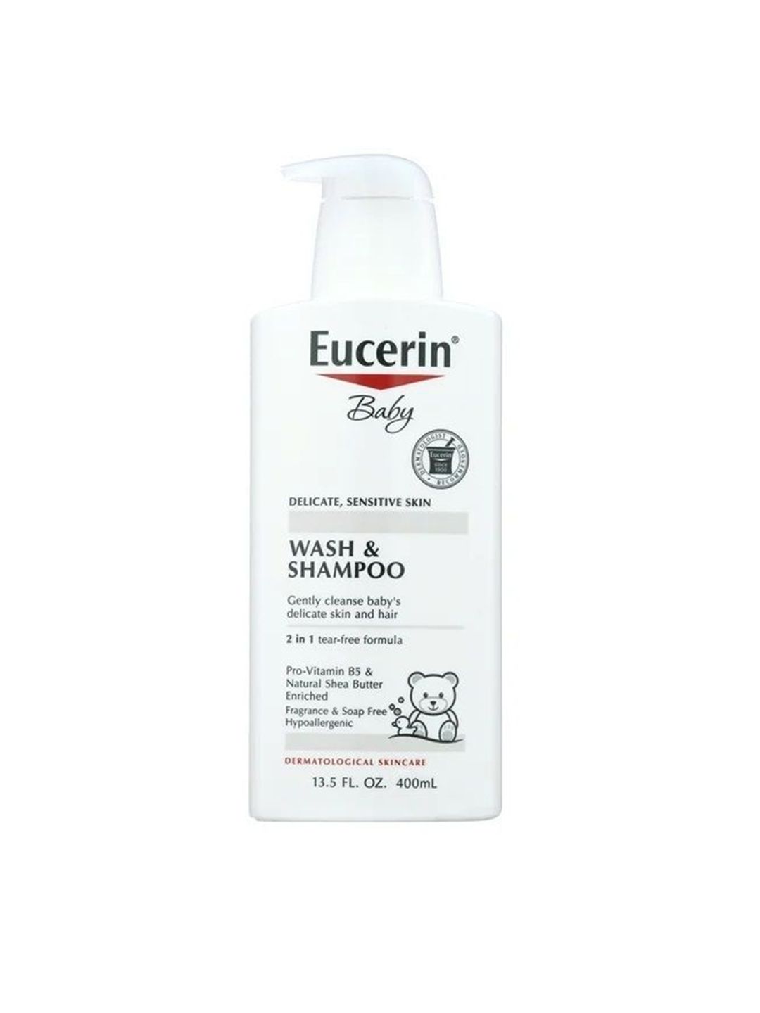Eucerin Baby Wash & Shampoo-400ml