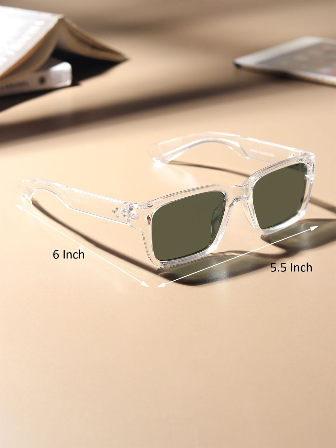 The Roadster Lifestyle Co Polarised Lens Square Sunglasses MG Sqaure unisex sunglasses