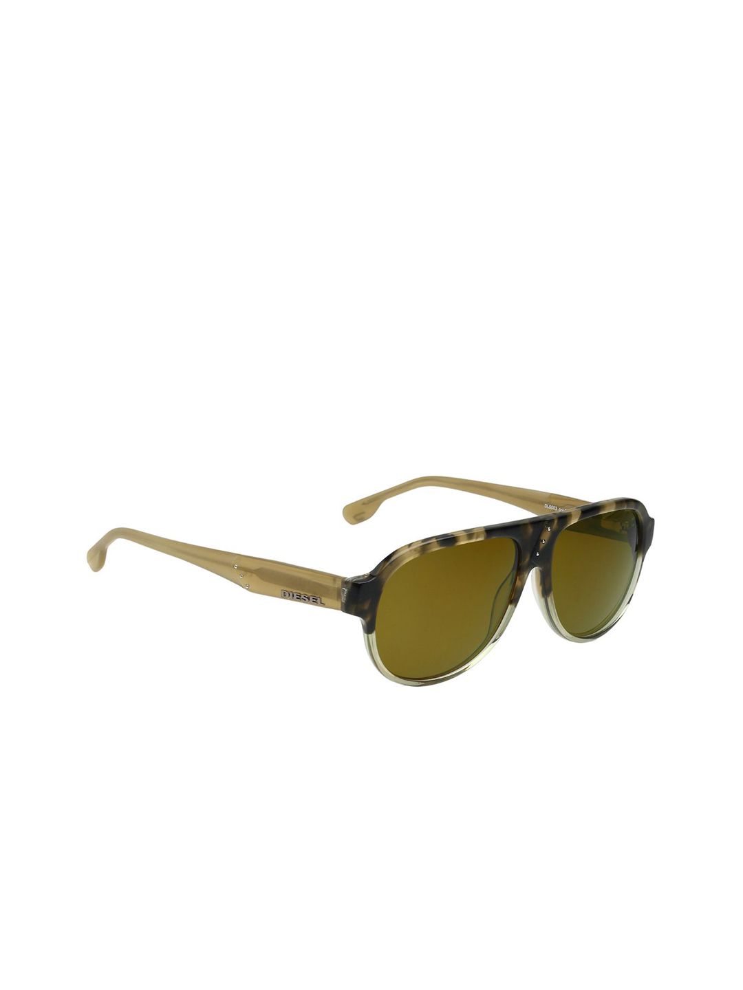 DIESEL Unisex Oval Sunglasses with UV Protected Lens DL5003 F/S 50A 56