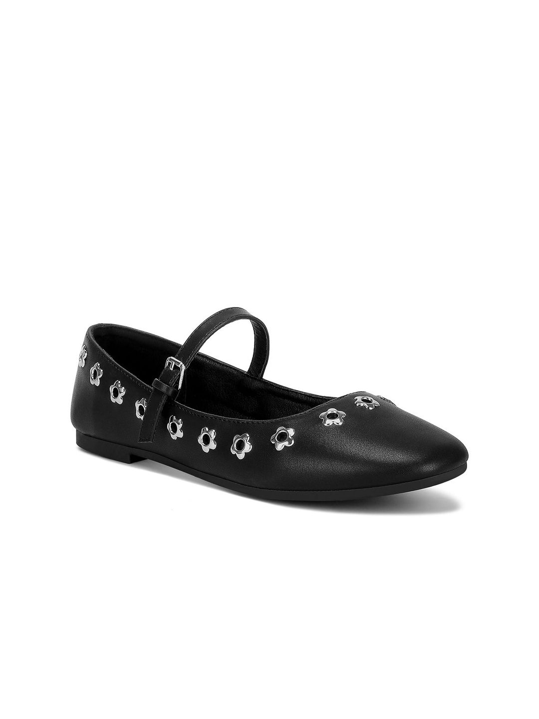 London Rag Women Leather Ballerinas Flats