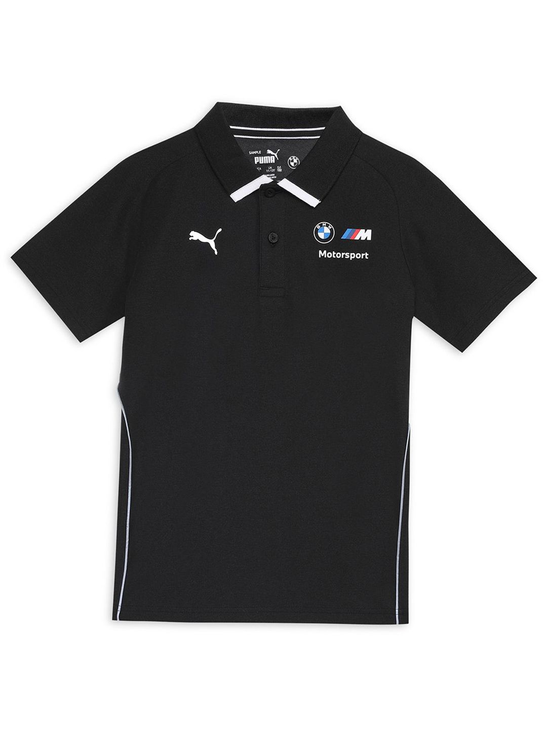 PUMA Motorsport Kids Polo Collar Applique T-shirt