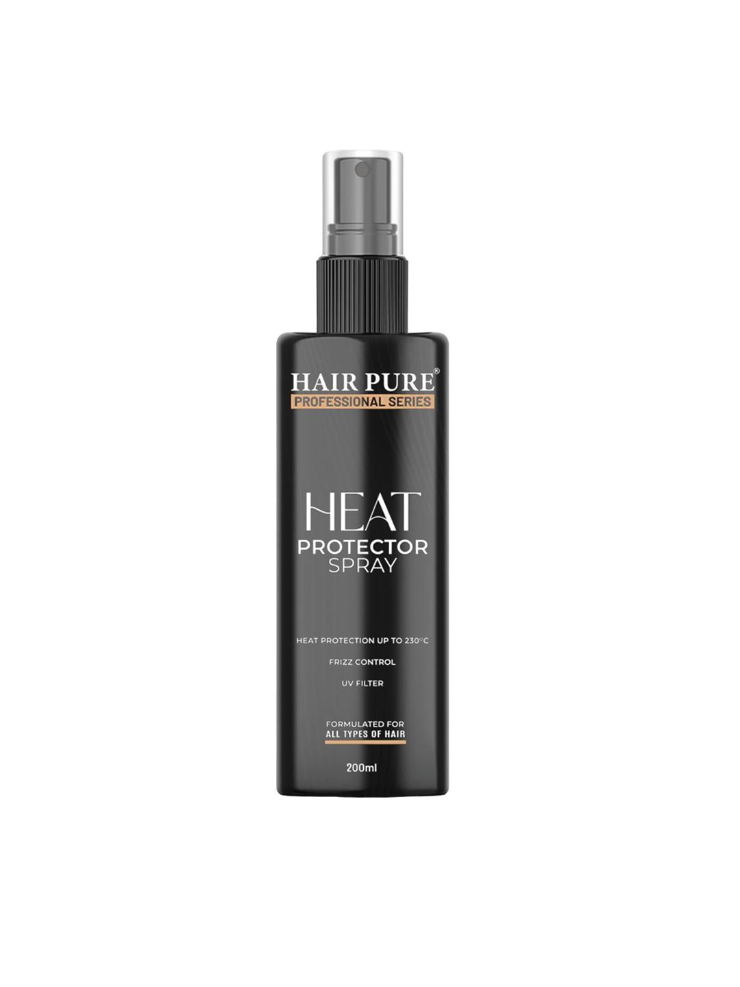 Hair Pure Heat Protector Defense From Styling Tools Hair Spray - 200ml