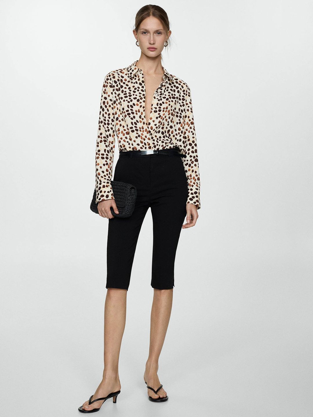 Animal Printed Casual Shirt