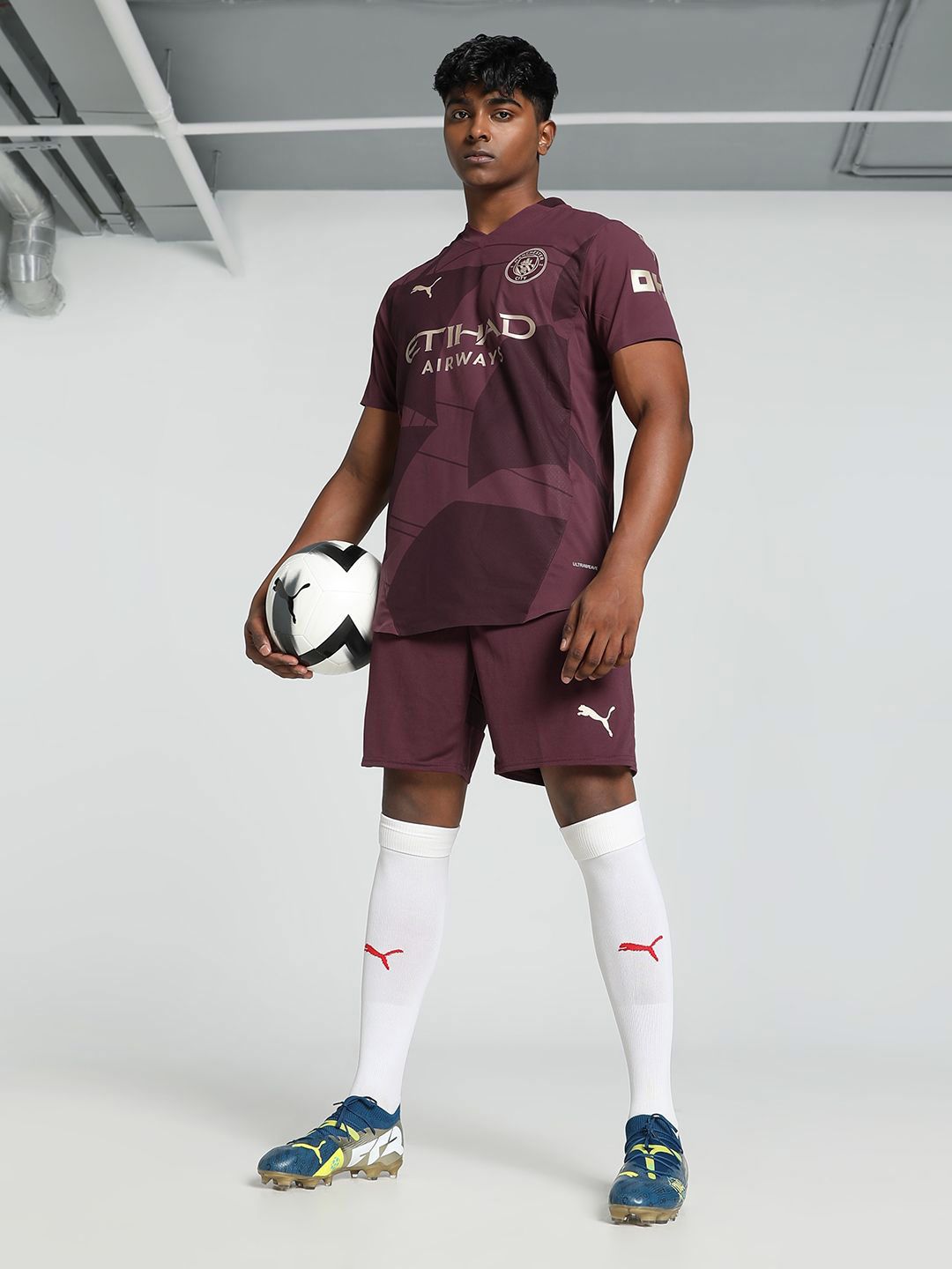 Buy Puma Mcfc Third Authentic Jersey Tshirts - Tshirts for Men