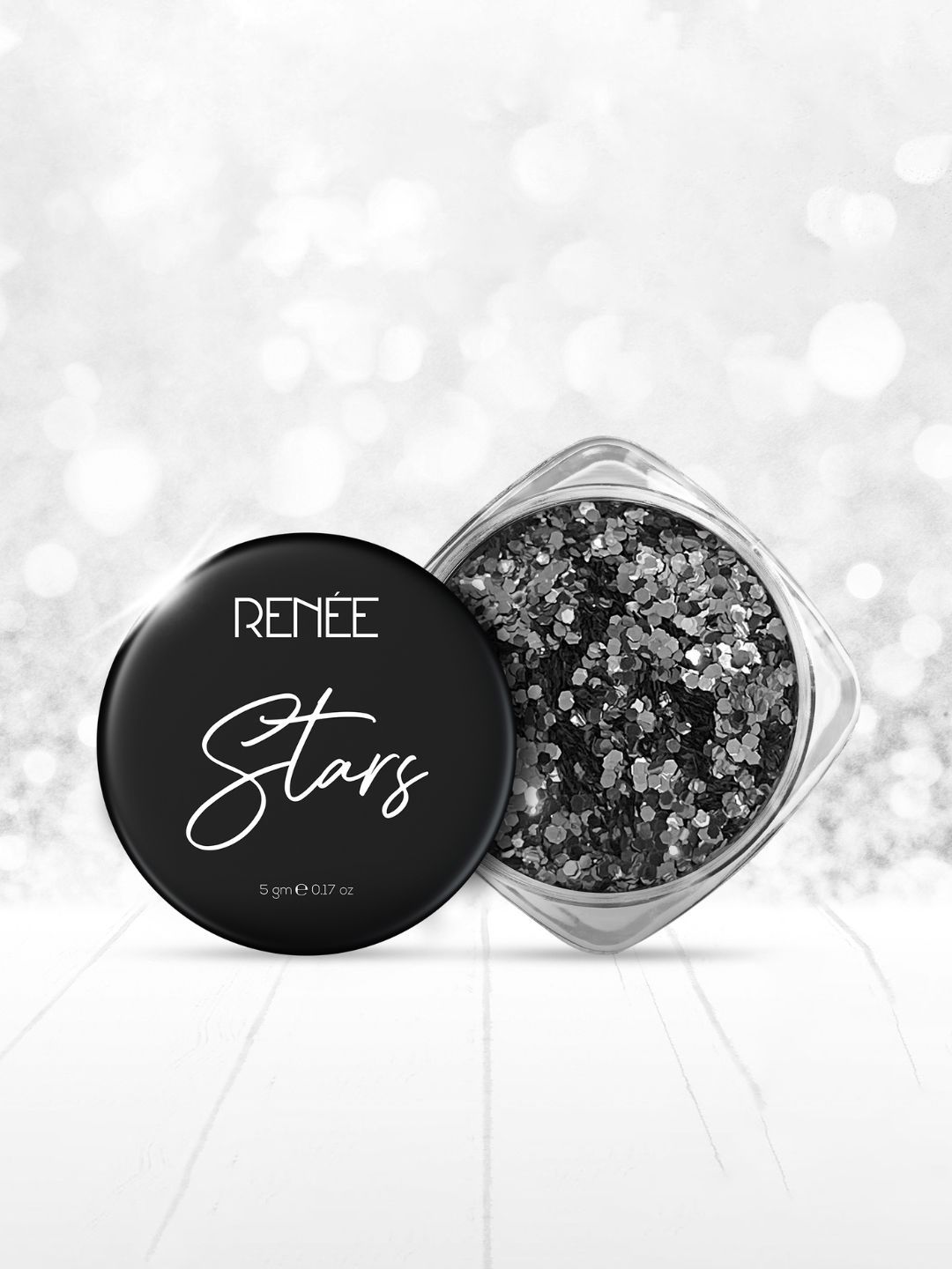 Renee Stars Face & Body Glitter 5g -  Silver