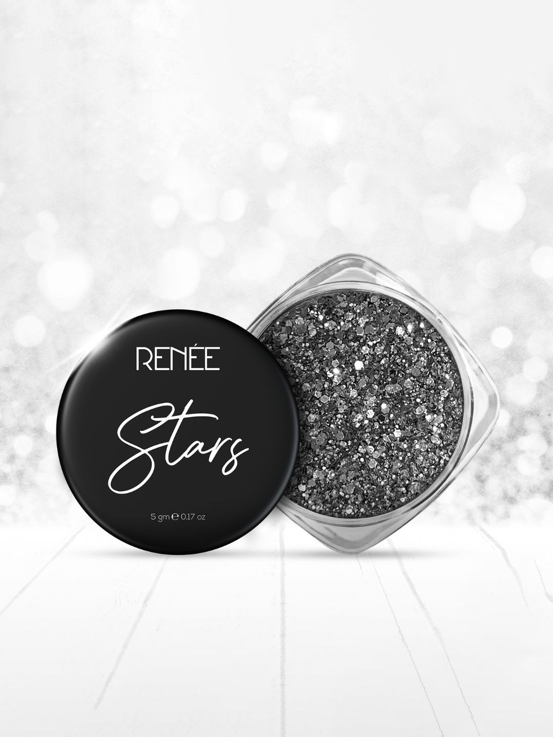 Renee Stars Face & Body Glitter 5g - Metallic Silver