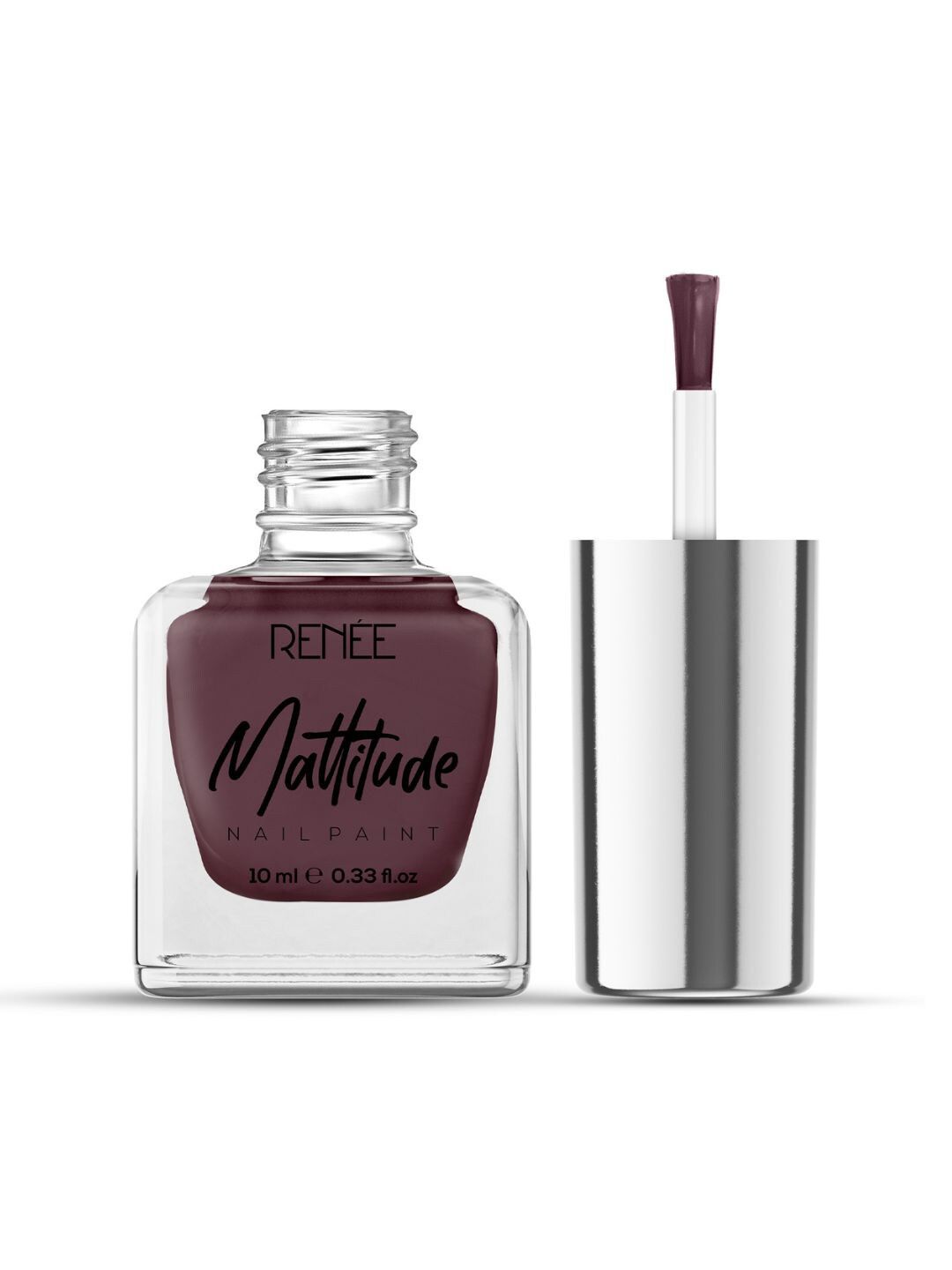 Renee Mattitude Long-Lasting Nail Paint 10ml - Rosewood Pink