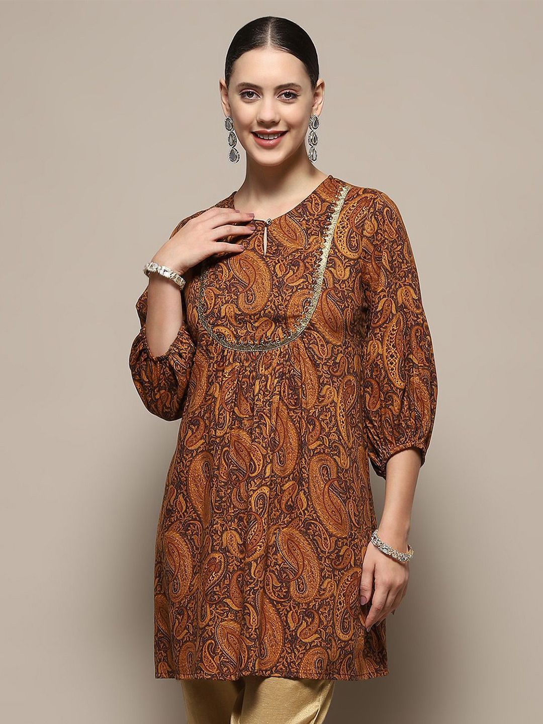 Biba Biba Printed Pure Cotton Kurti