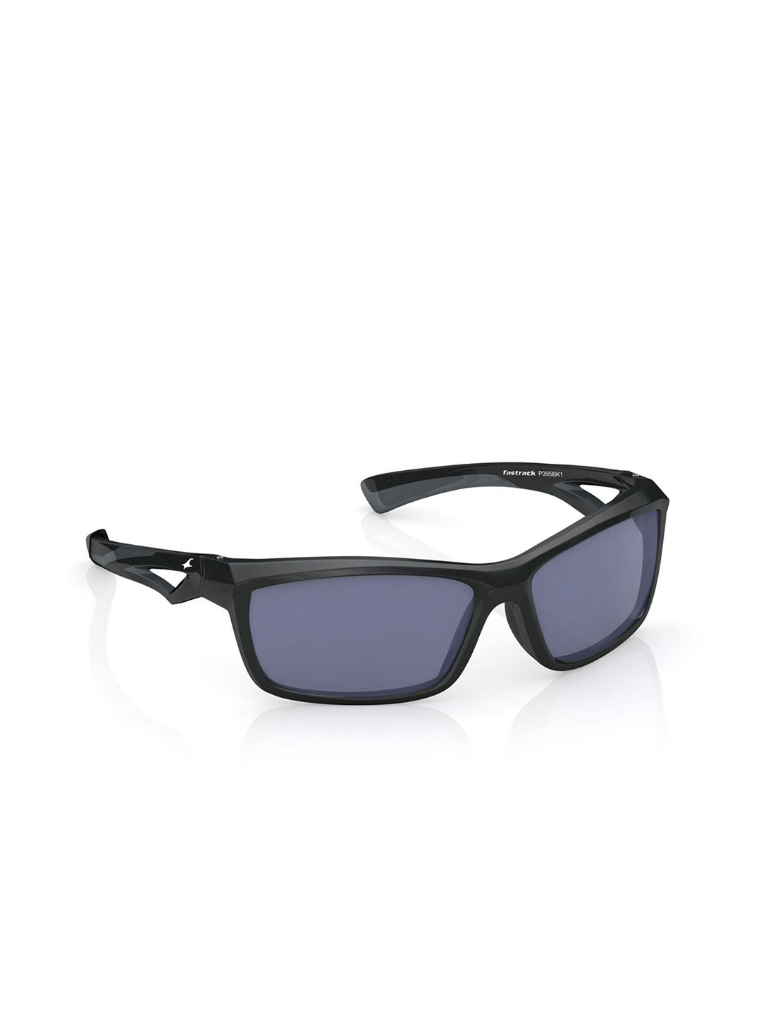 Fastrack Men Sports Sunglasses with UV Protected Lens P395BK1V