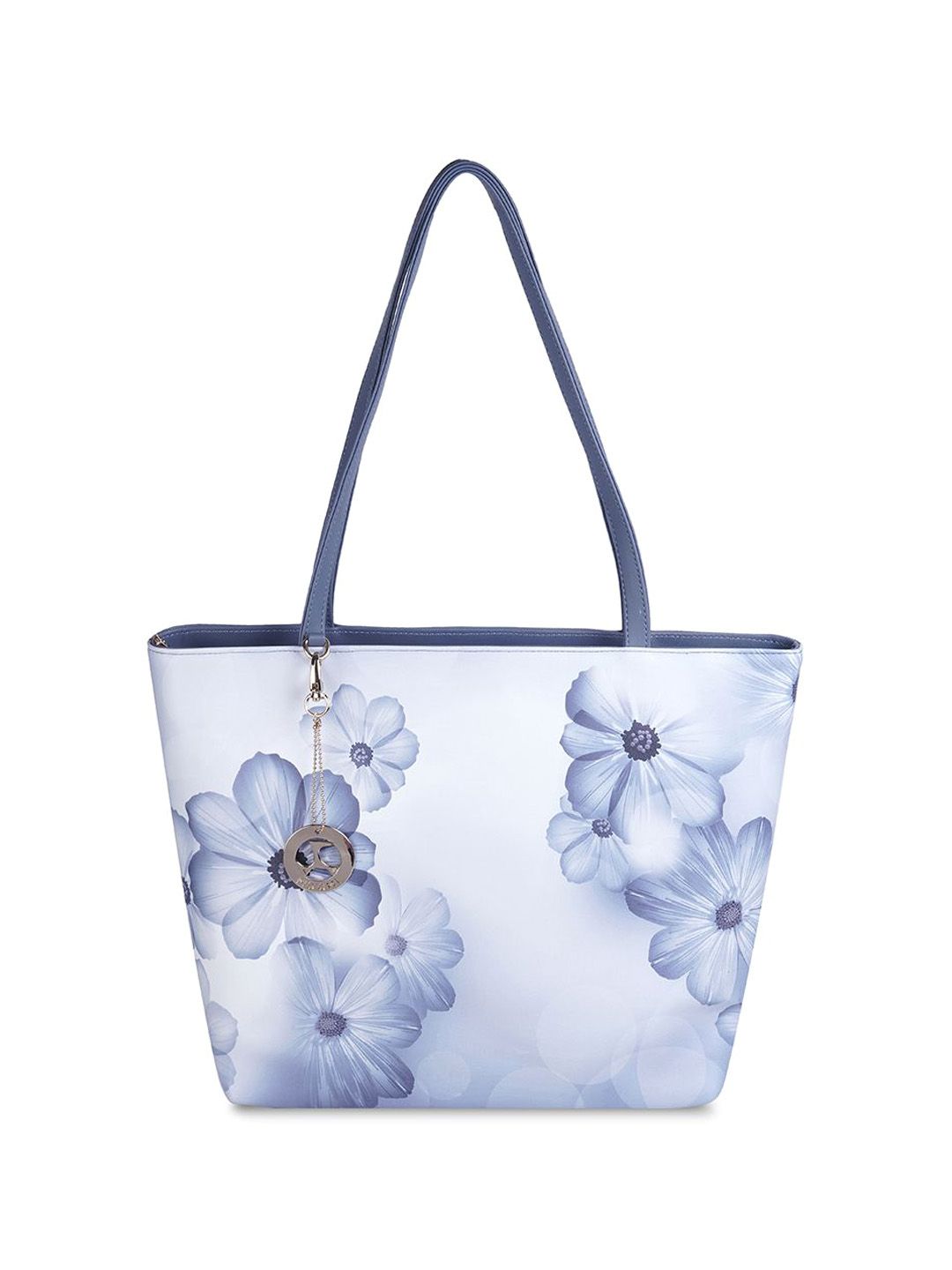 Buy Mochi Floral Structured Shoulder Bag with Applique - Handbags