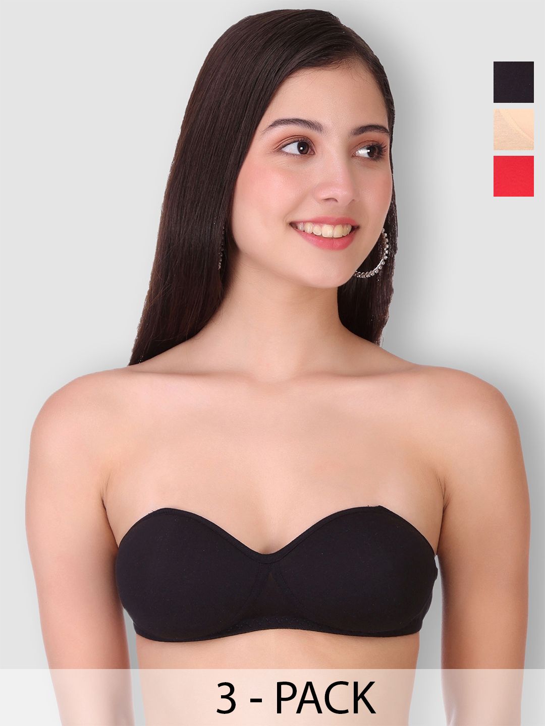 SELFCARE Bra Half Coverage Lightly Padded