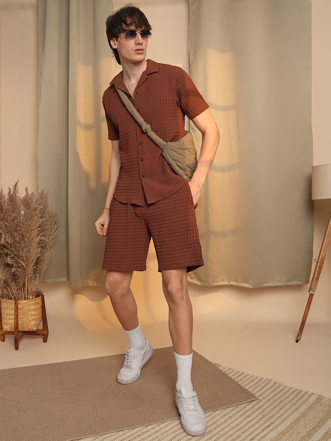CAHOOT CAHOOT Shirt & Shorts Co-Ord Set