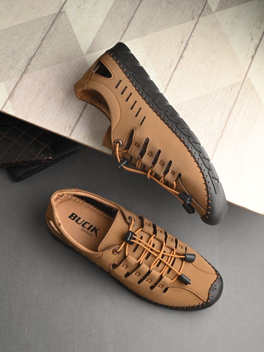 BUCIK Men Outdoor Shoe-Style Sandals