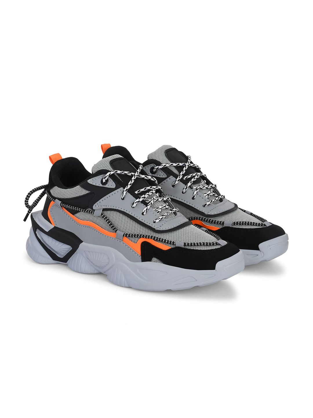 Buy Rising Wolf Men Mid-Top Lace Up Sneakers Casual Shoes - Sports