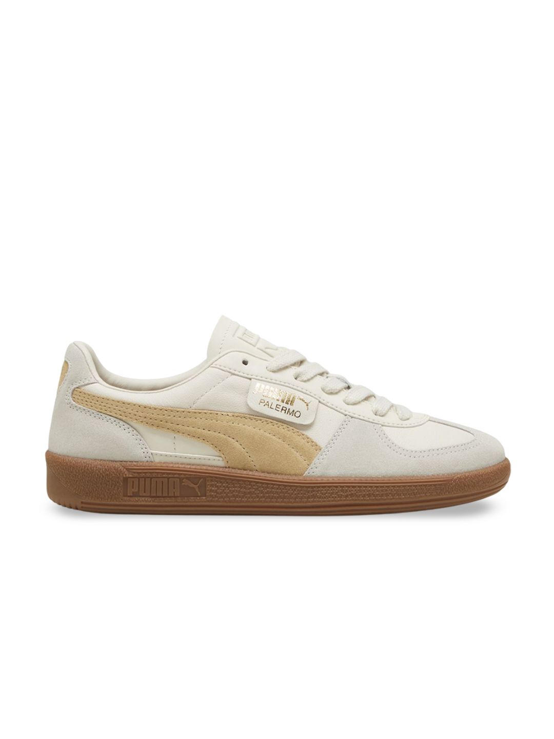 Buy Puma Palermo Lth Unisex Colourblocked Lace -Ups Sneakers