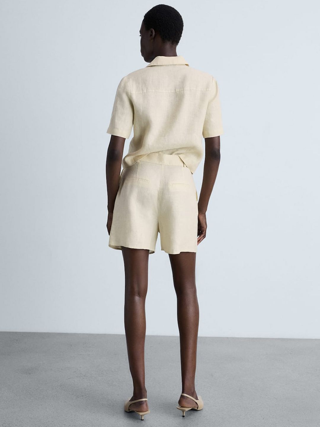 Pure Linen Shorts