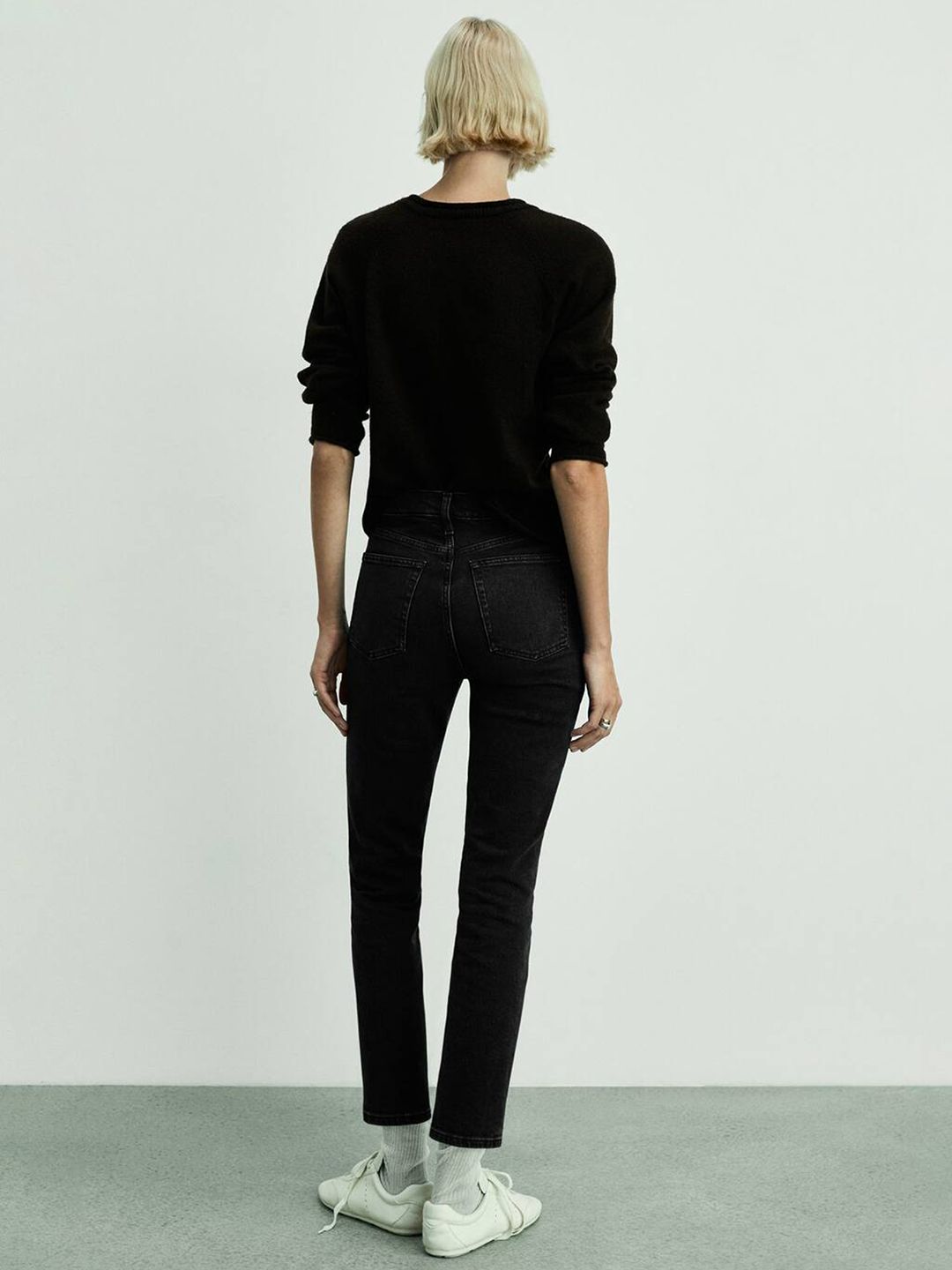 Slim Fit Cropped Stretchable Jeans
