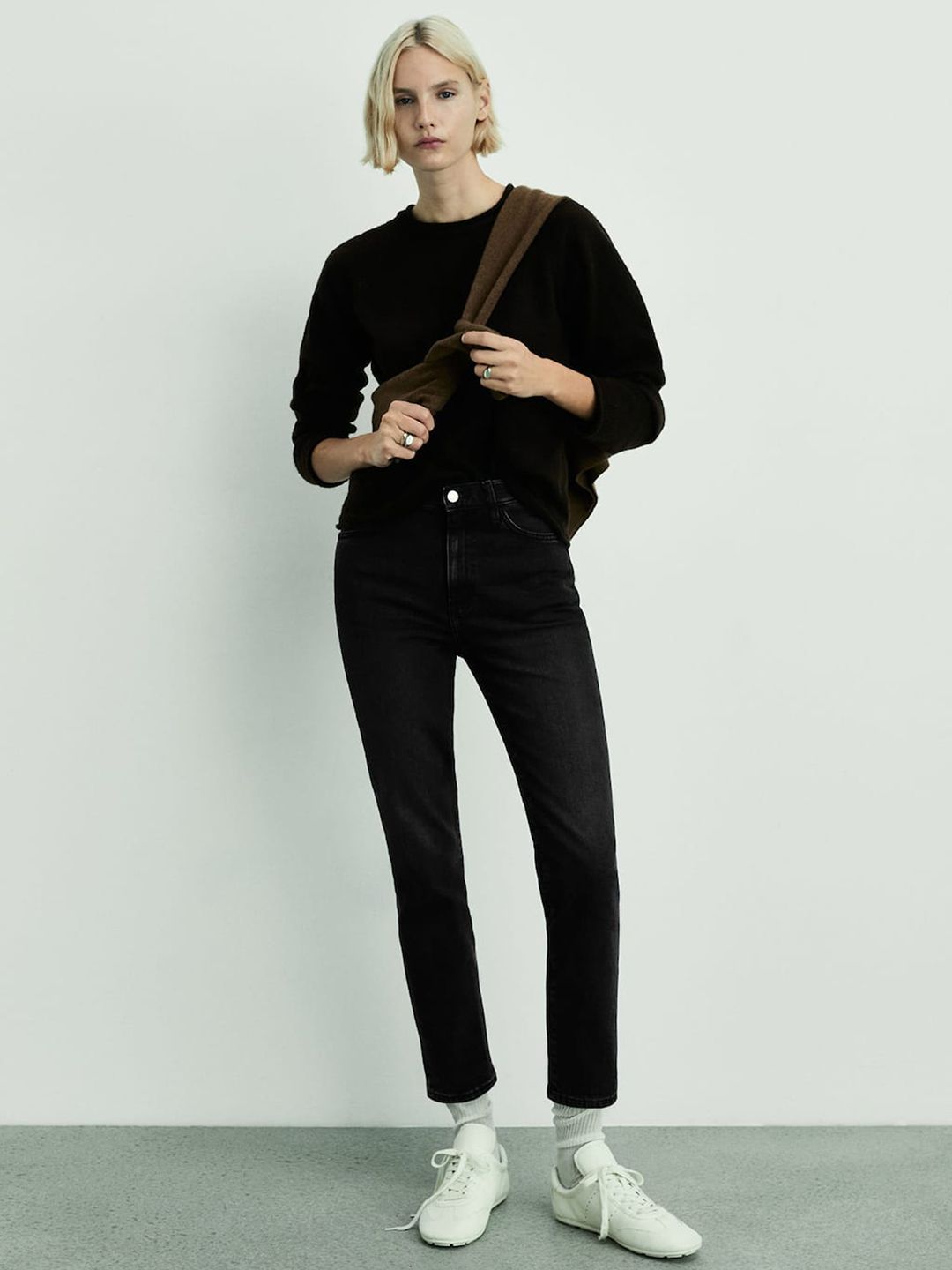 Slim Fit Cropped Stretchable Jeans